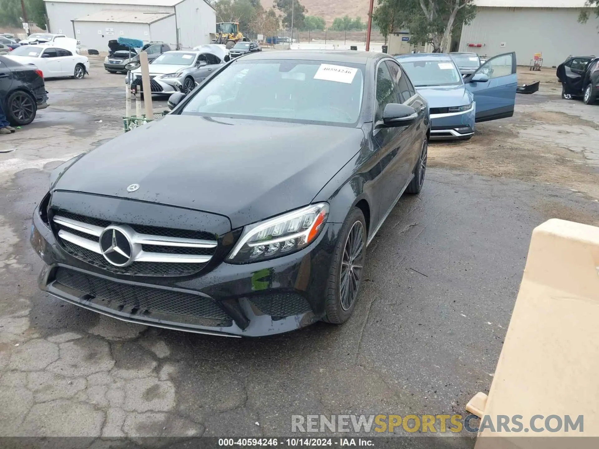 2 Фотография поврежденного автомобиля 55SWF8DB8KU296567 MERCEDES-BENZ C 300 2019