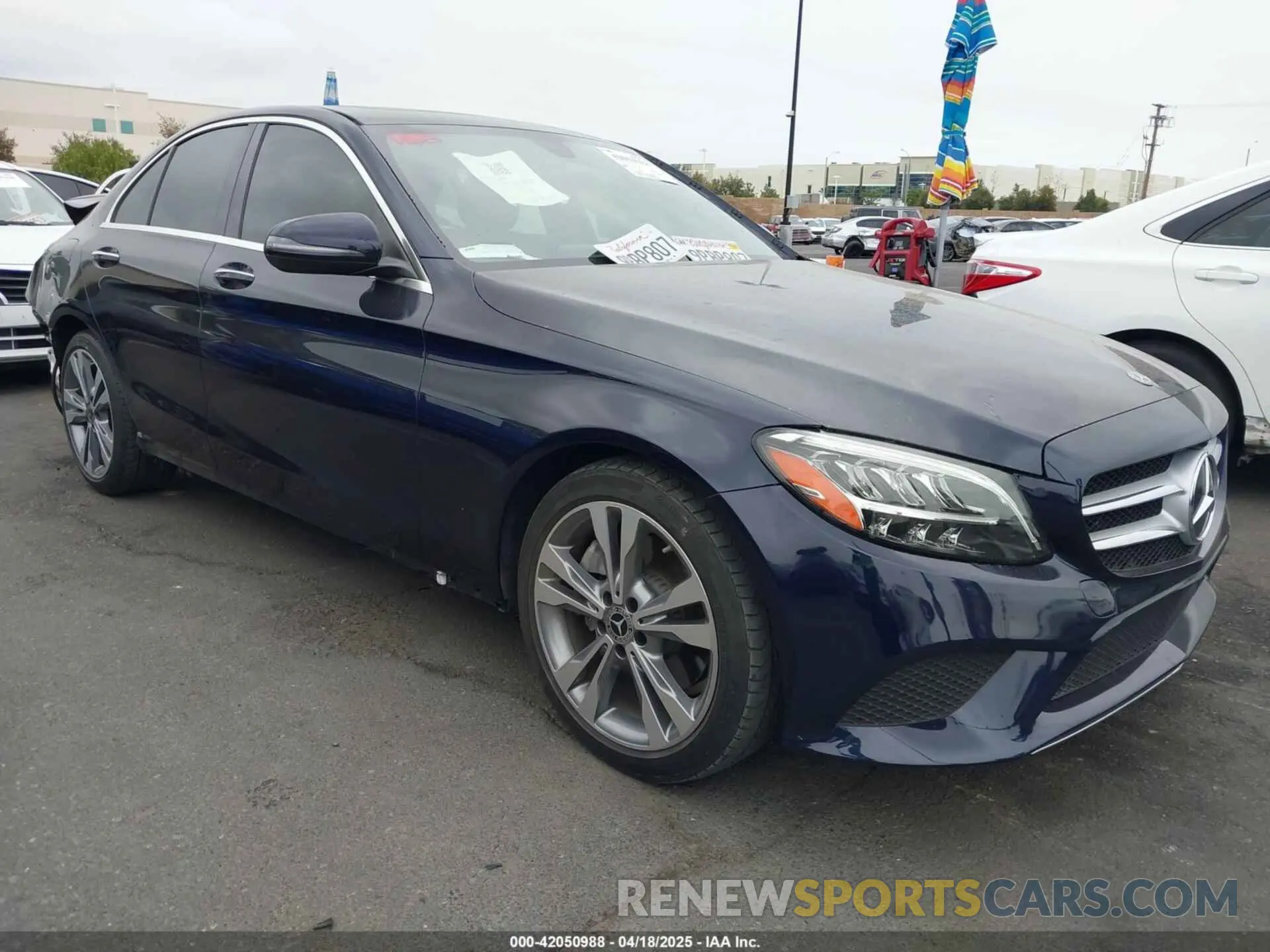 1 Фотография поврежденного автомобиля 55SWF8DB8KU304604 MERCEDES-BENZ C 300 2019