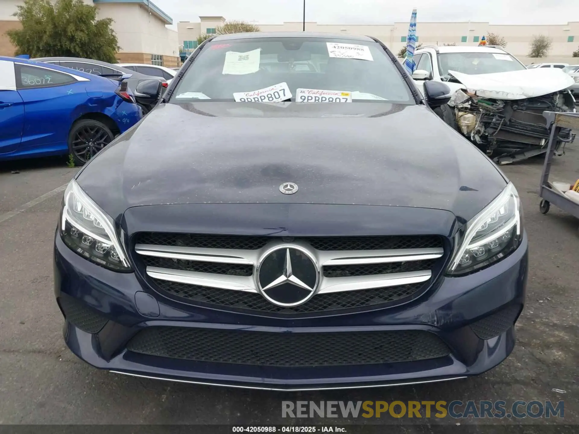13 Фотография поврежденного автомобиля 55SWF8DB8KU304604 MERCEDES-BENZ C 300 2019