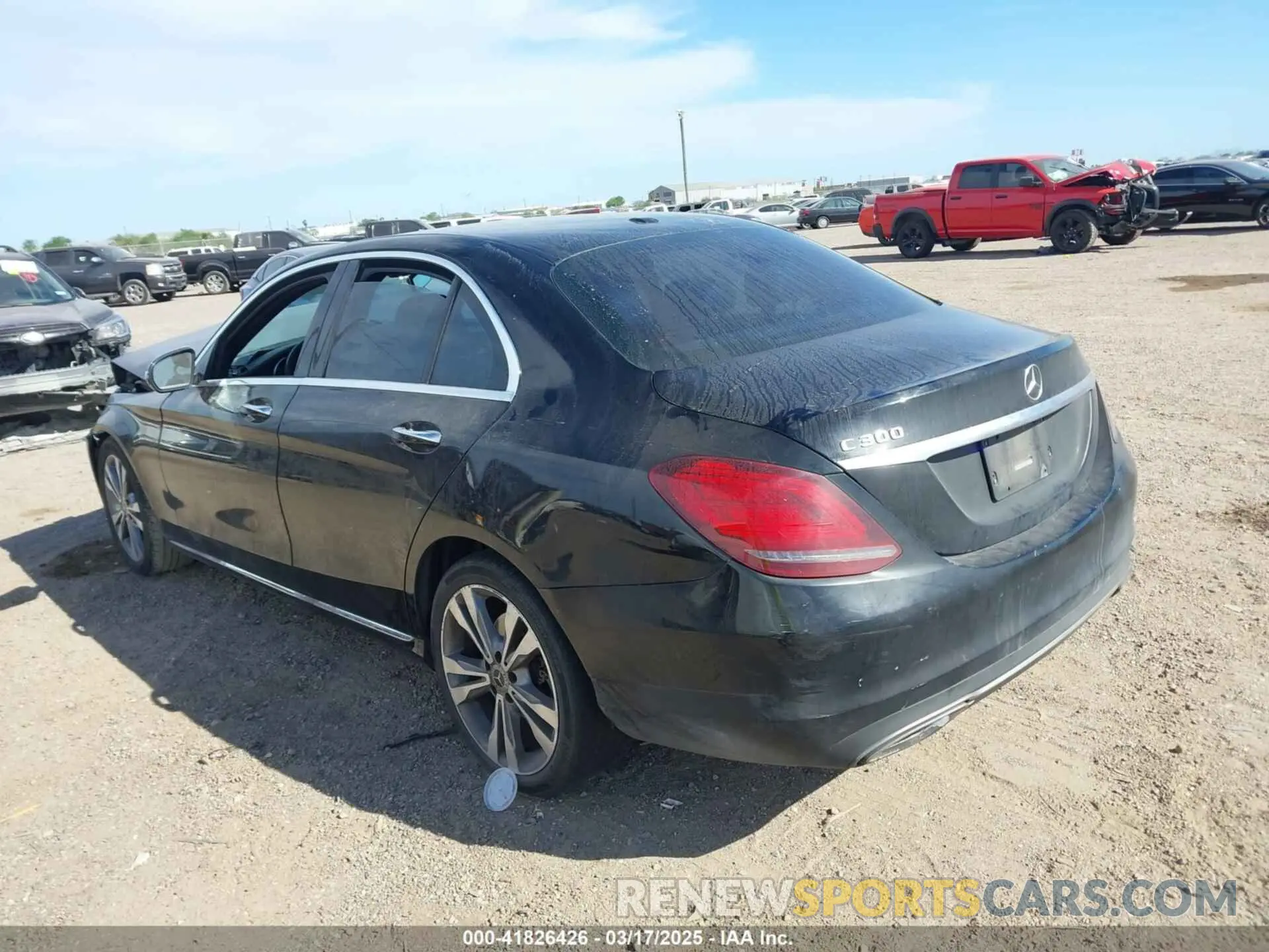 3 Photograph of a damaged car 55SWF8DB9KU300688 MERCEDES-BENZ C 300 2019