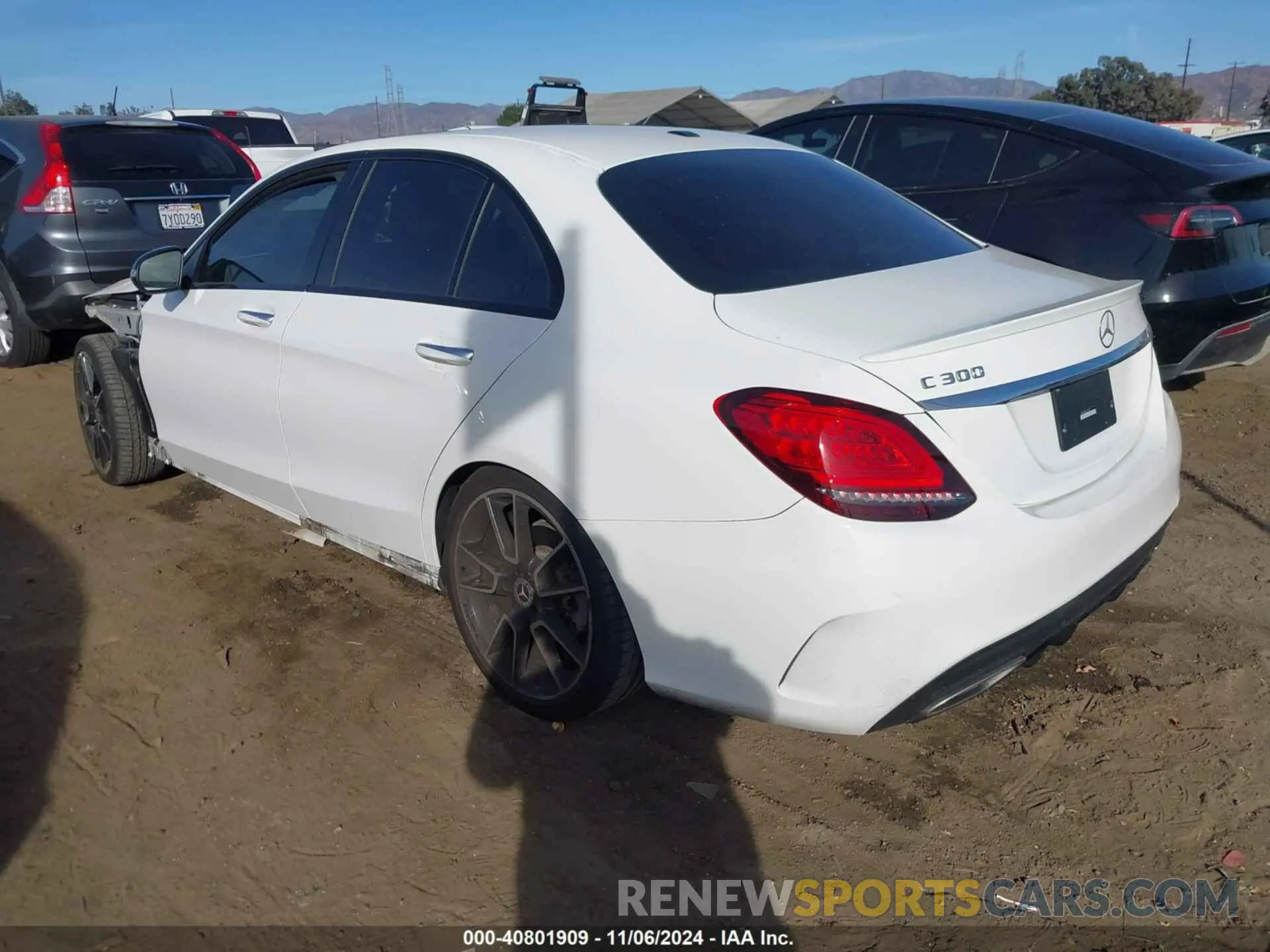 3 Фотография поврежденного автомобиля 55SWF8DBXKU317855 MERCEDES-BENZ C 300 2019