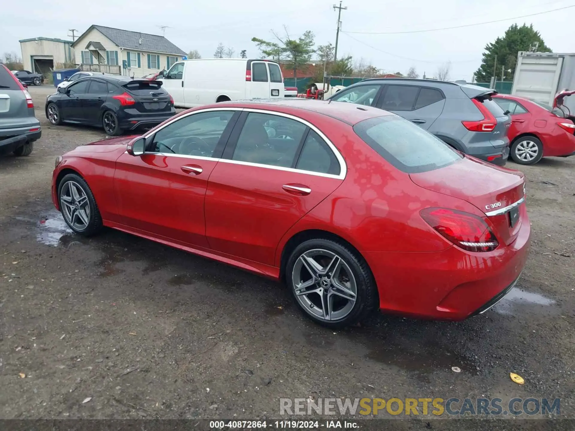 3 Photograph of a damaged car 55SWF8EB1KU292942 MERCEDES-BENZ C 300 2019