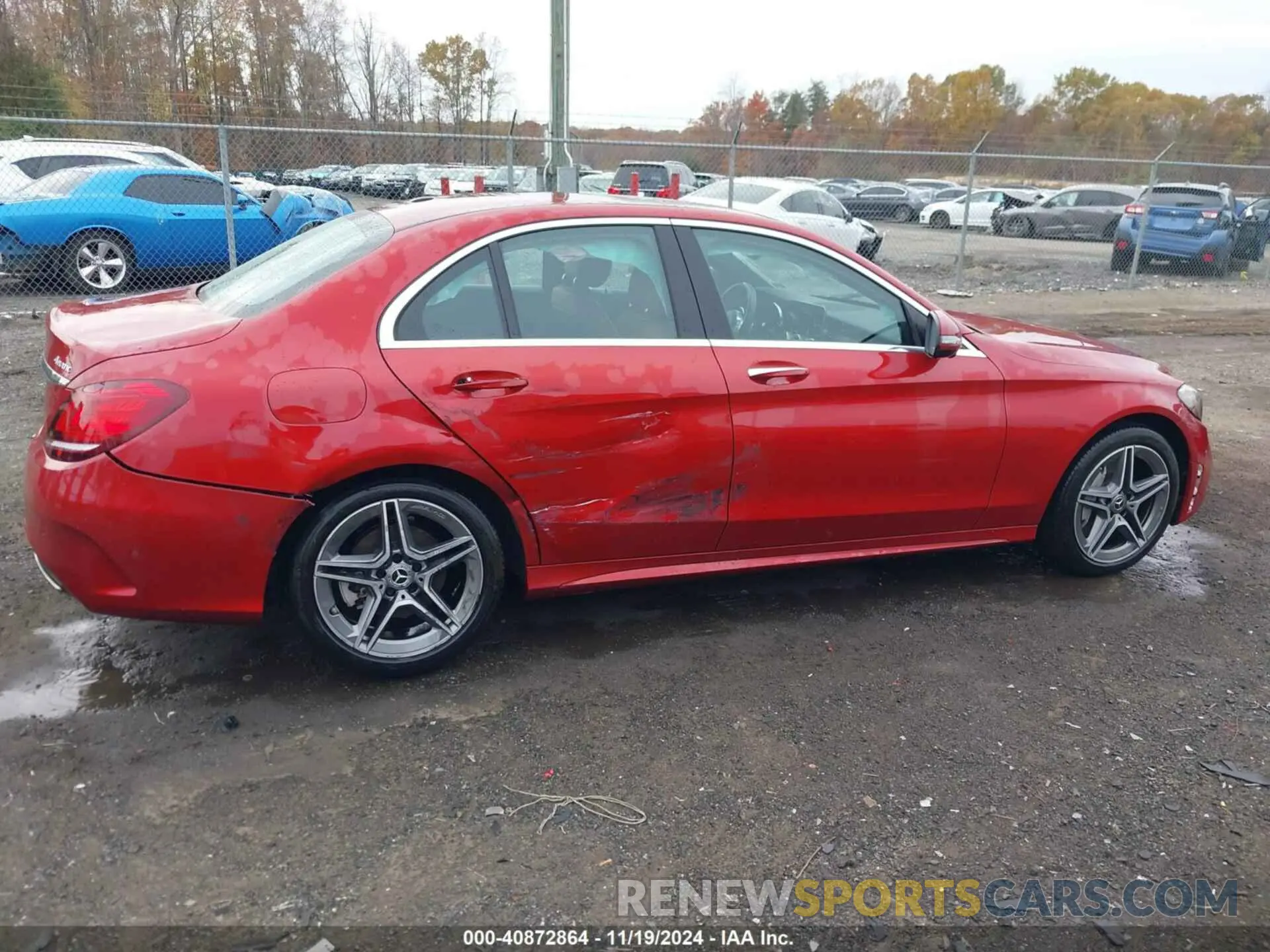 6 Photograph of a damaged car 55SWF8EB1KU292942 MERCEDES-BENZ C 300 2019