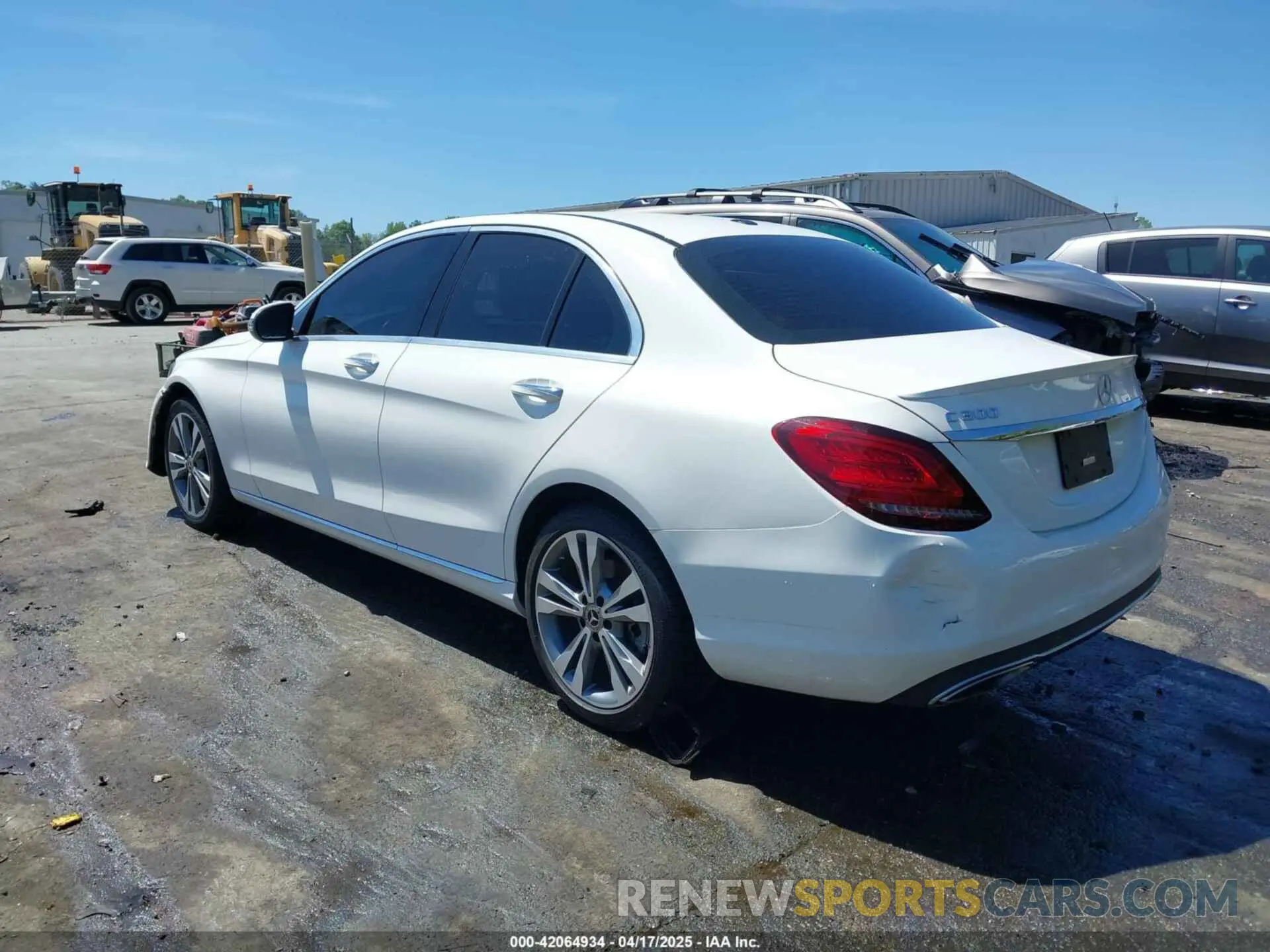 3 Photograph of a damaged car 55SWF8EB3KU297396 MERCEDES-BENZ C 300 2019
