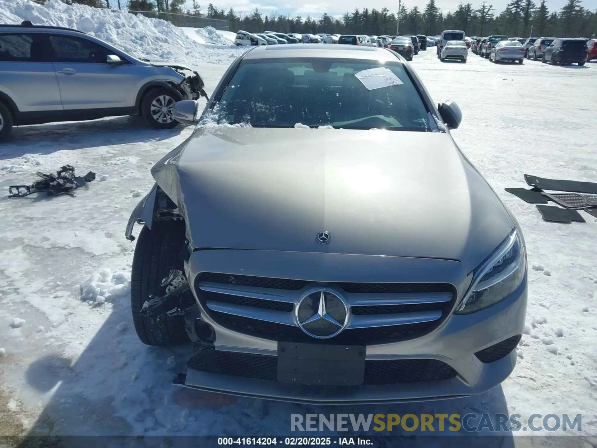 13 Фотография поврежденного автомобиля 55SWF8EB4KU316280 MERCEDES-BENZ C 300 2019