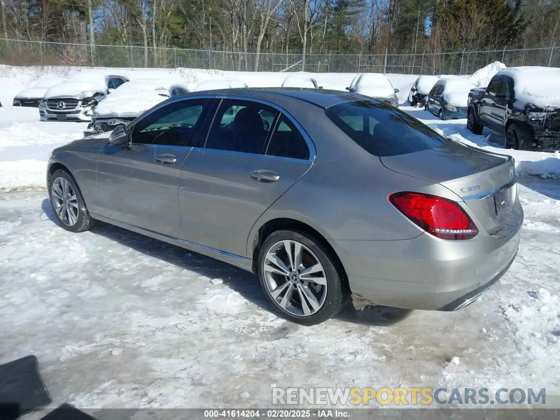 3 Фотография поврежденного автомобиля 55SWF8EB4KU316280 MERCEDES-BENZ C 300 2019