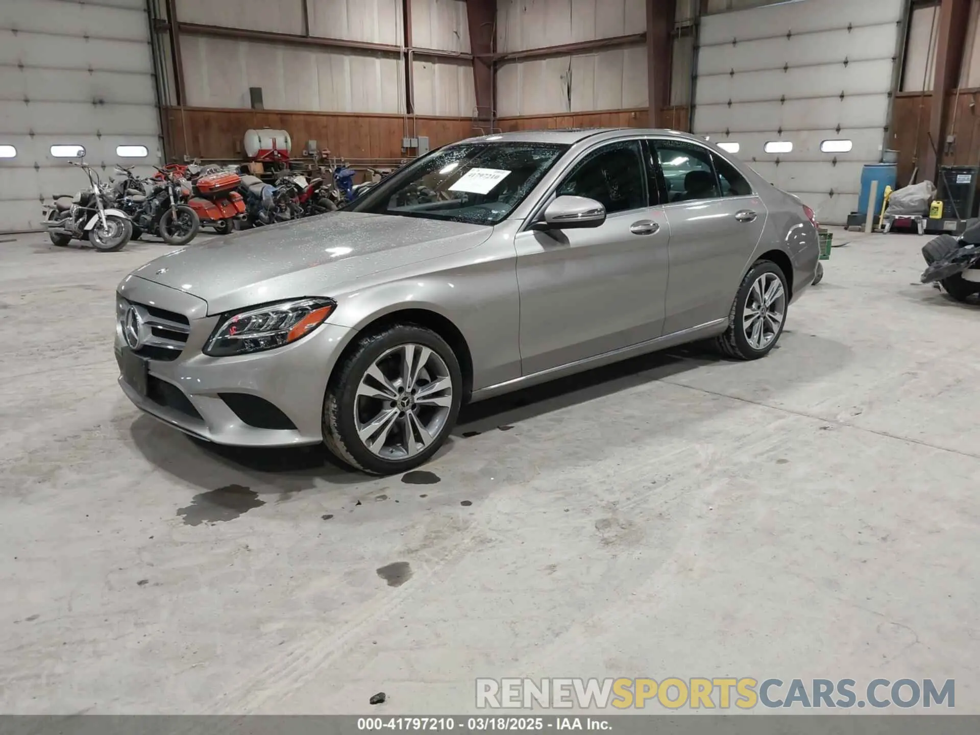 2 Фотография поврежденного автомобиля 55SWF8EB6KU321044 MERCEDES-BENZ C 300 2019