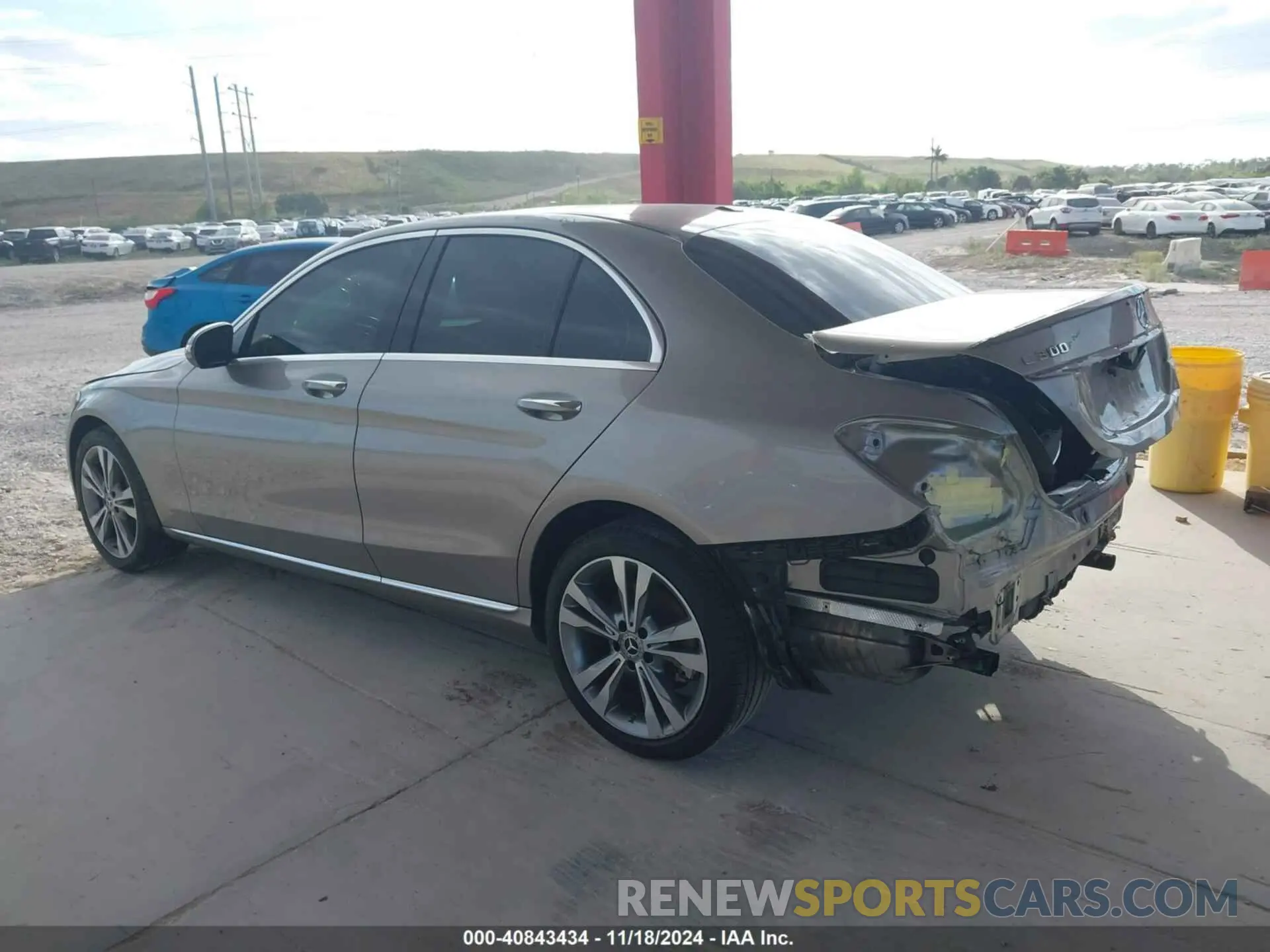 15 Photograph of a damaged car 55SWF8EB7KU290595 MERCEDES-BENZ C 300 2019