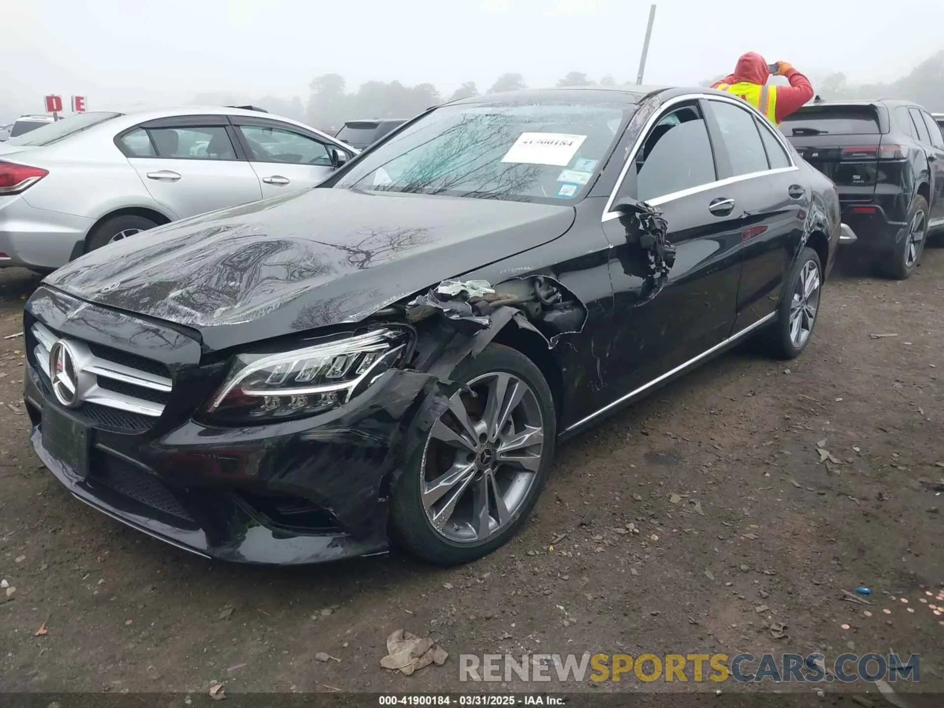 6 Фотография поврежденного автомобиля 55SWF8EB8KU291190 MERCEDES-BENZ C 300 2019