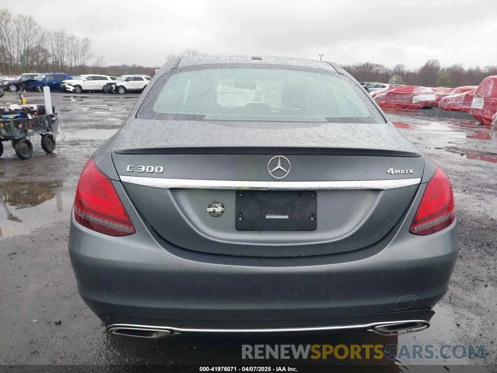 16 Фотография поврежденного автомобиля 55SWF8EBXKU291272 MERCEDES-BENZ C 300 2019