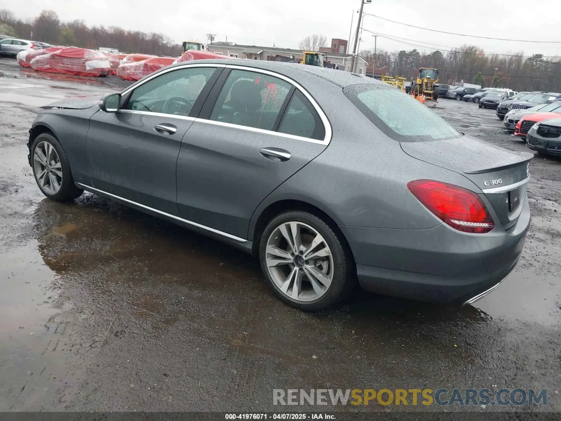 3 Фотография поврежденного автомобиля 55SWF8EBXKU291272 MERCEDES-BENZ C 300 2019