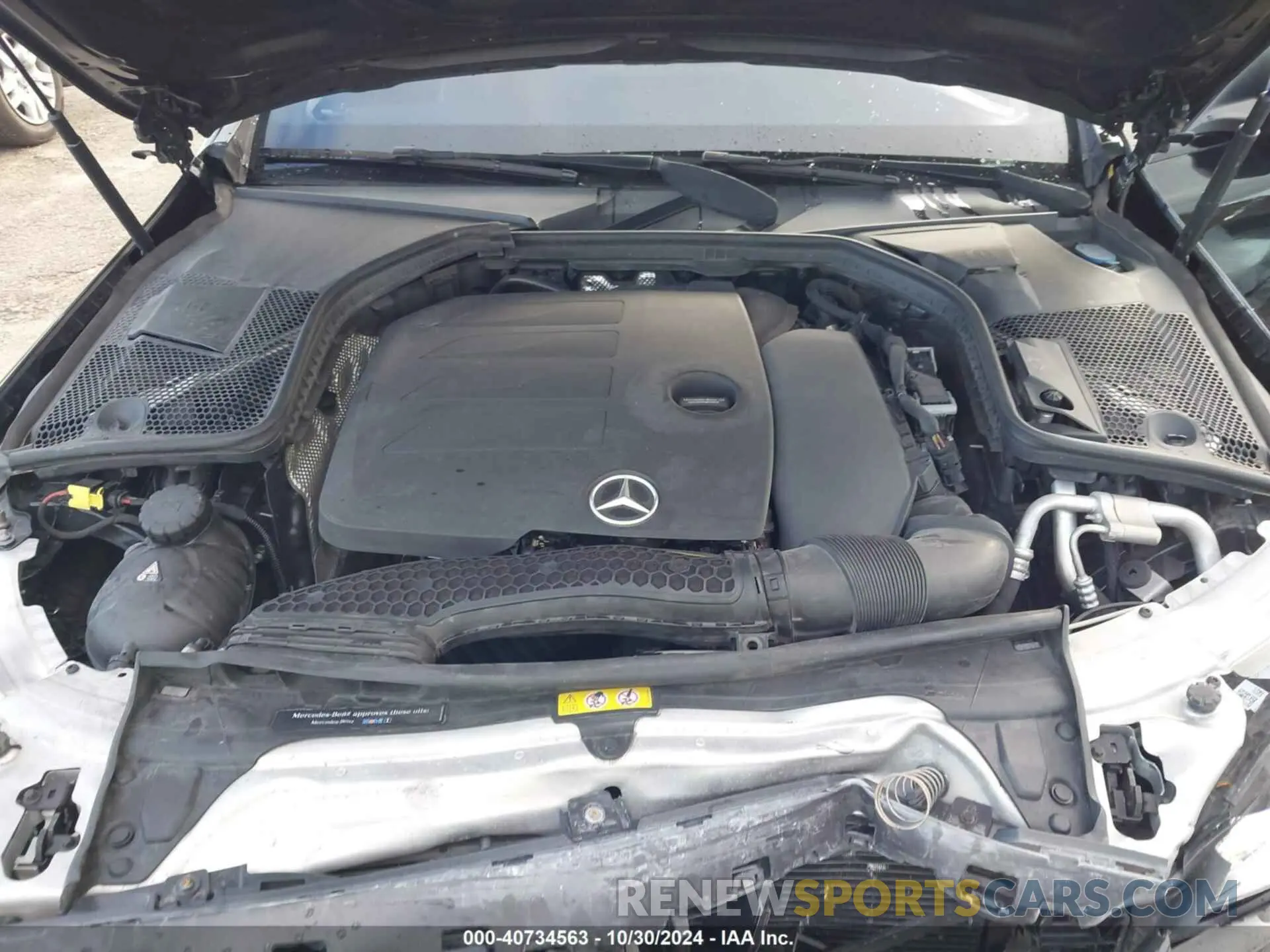 10 Photograph of a damaged car WDDWF8DB1KR481593 MERCEDES-BENZ C 300 2019