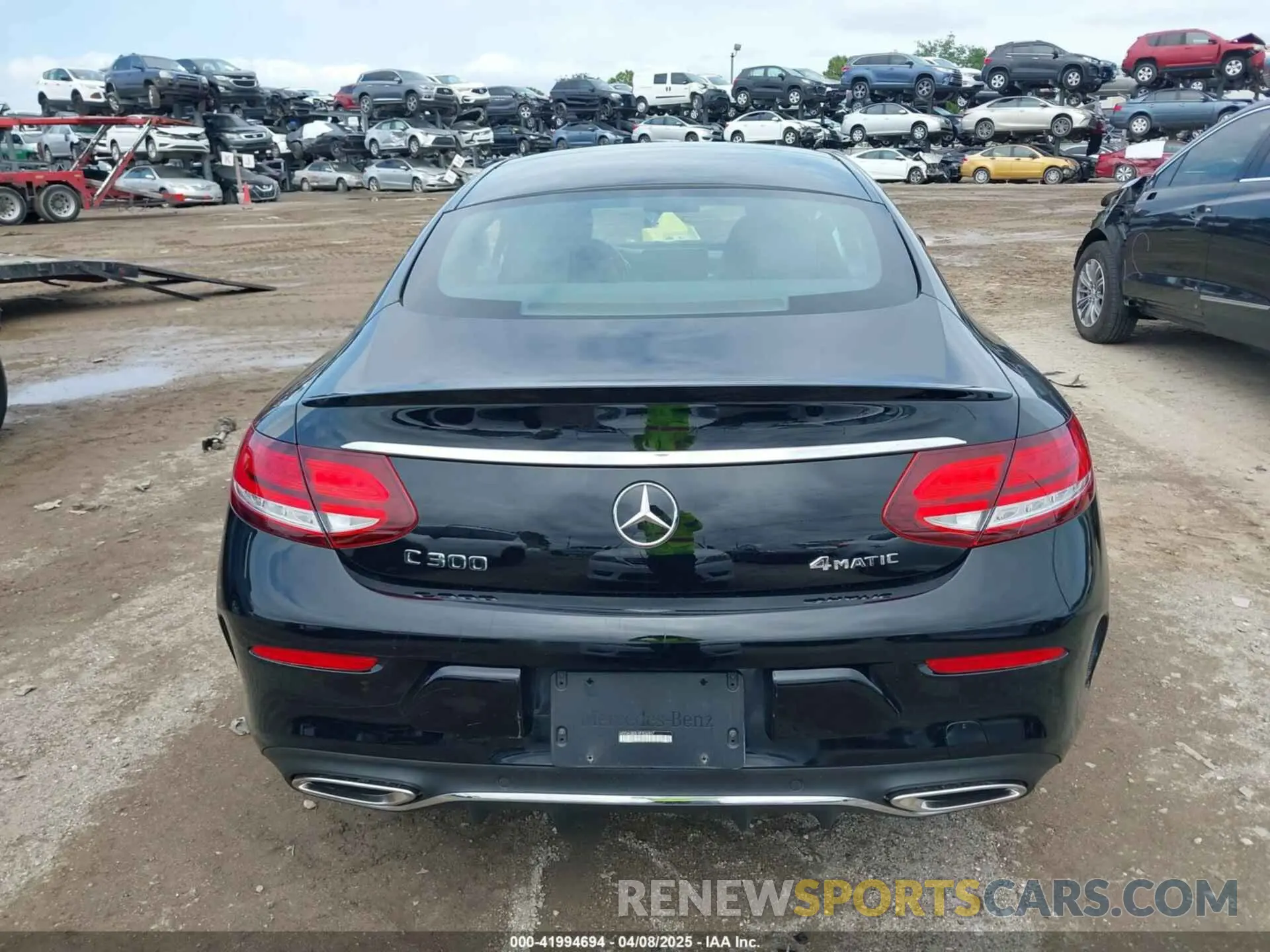 16 Фотография поврежденного автомобиля WDDWJ8EB1KF836857 MERCEDES-BENZ C 300 2019