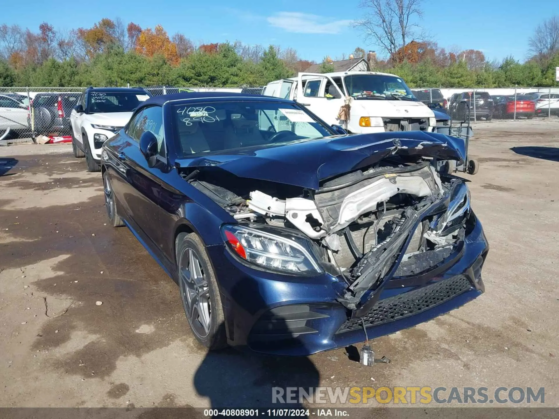 1 Photograph of a damaged car WDDWK8EB0KF814653 MERCEDES-BENZ C 300 2019