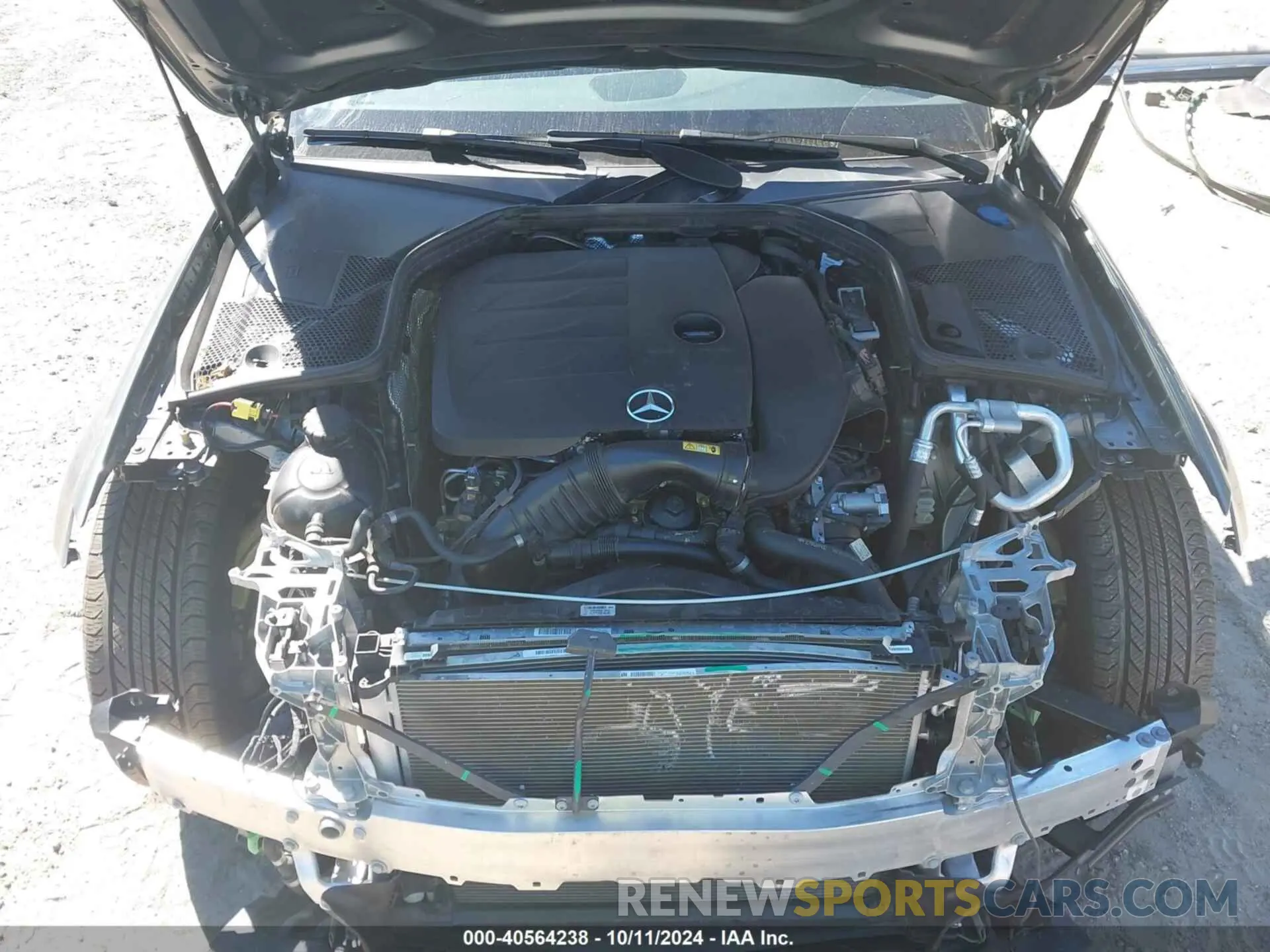 10 Фотография поврежденного автомобиля 55SWF8DB0LU328414 MERCEDES-BENZ C 300 2020