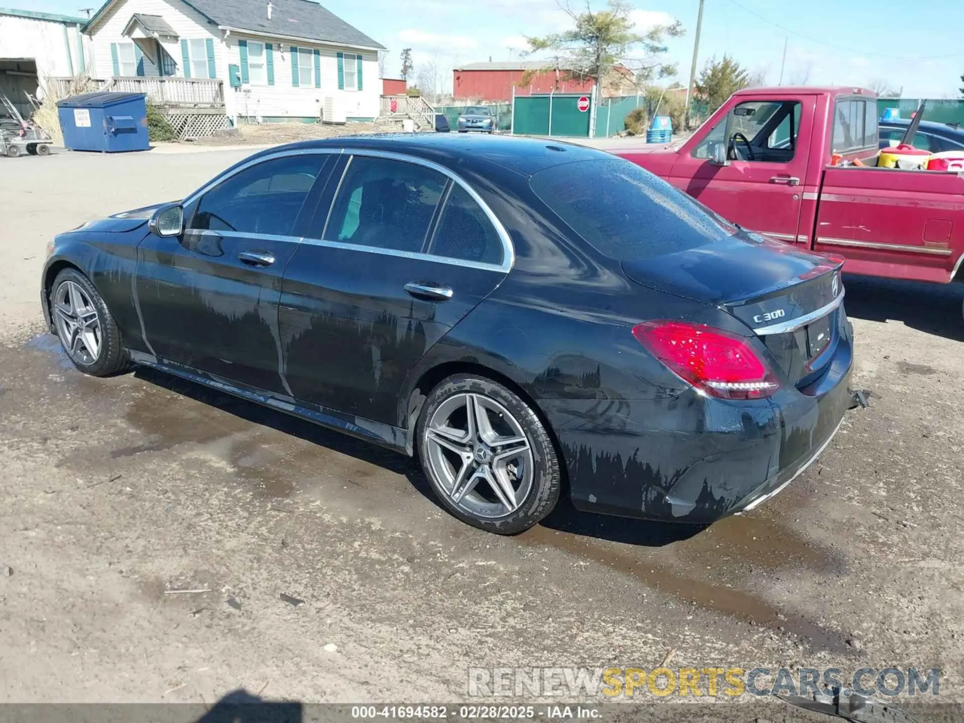 3 Фотография поврежденного автомобиля 55SWF8EBXLU333246 MERCEDES-BENZ C 300 2020