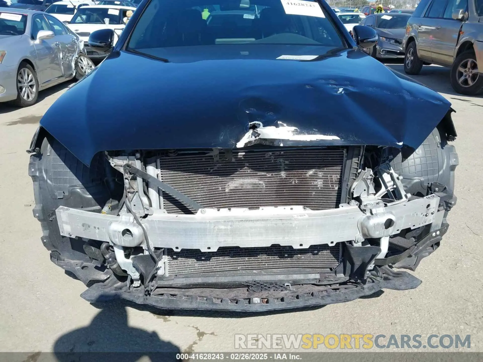 6 Photograph of a damaged car W1KWF8DB7LR579318 MERCEDES-BENZ C 300 2020
