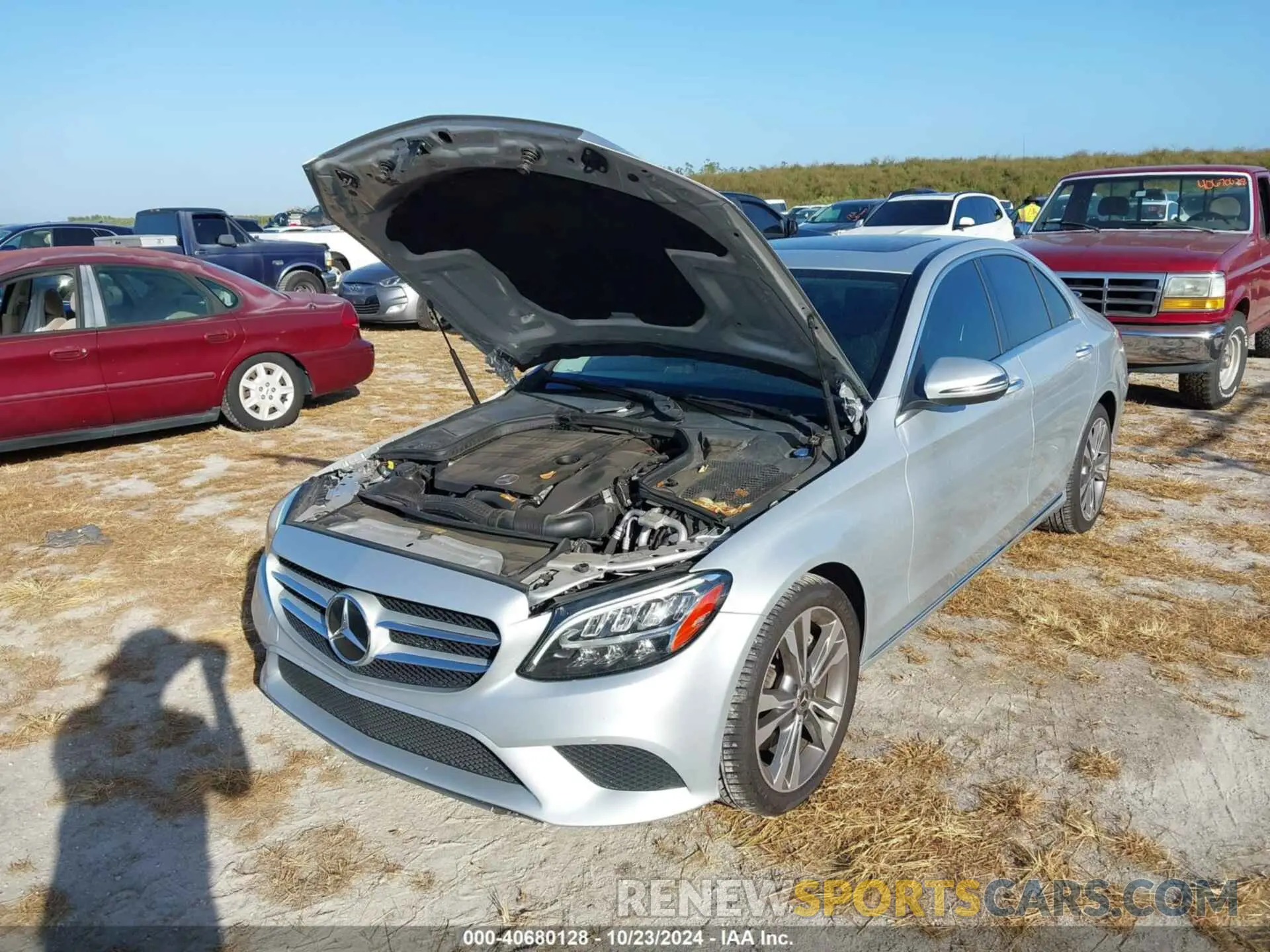 6 Photograph of a damaged car WDDWF8DB1LR546816 MERCEDES-BENZ C 300 2020