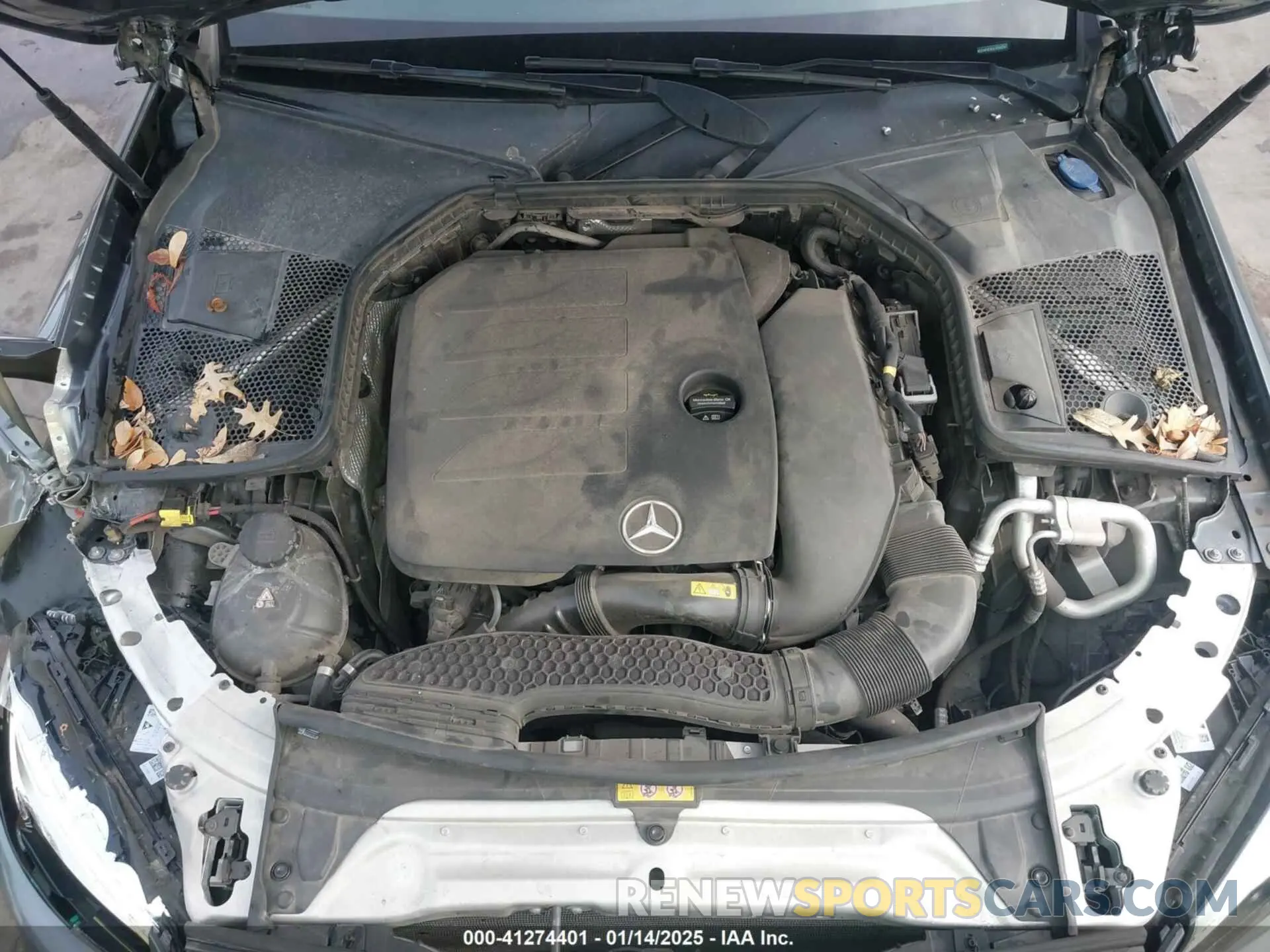 10 Photograph of a damaged car WDDWF8DB3LR558241 MERCEDES-BENZ C 300 2020