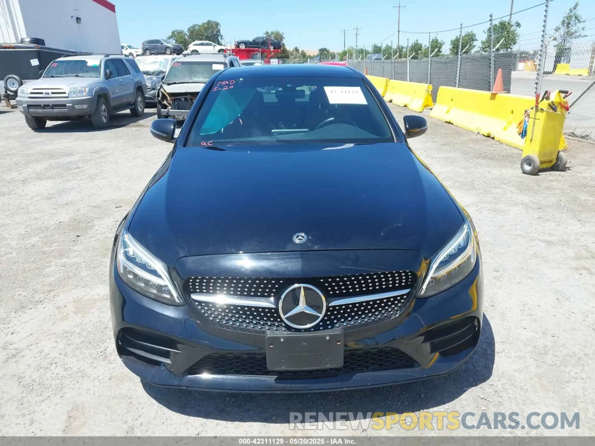 12 Photograph of a damaged car WDDWF8DB7LR561868 MERCEDES-BENZ C 300 2020