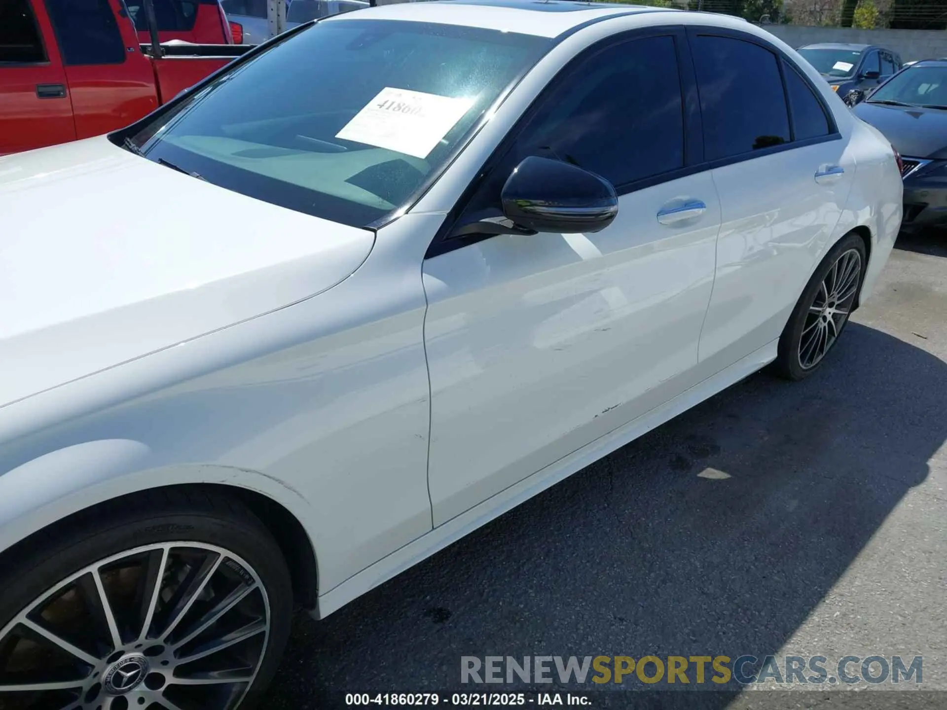 6 Photograph of a damaged car W1KWF8DB1MR607826 MERCEDES-BENZ C 300 2021