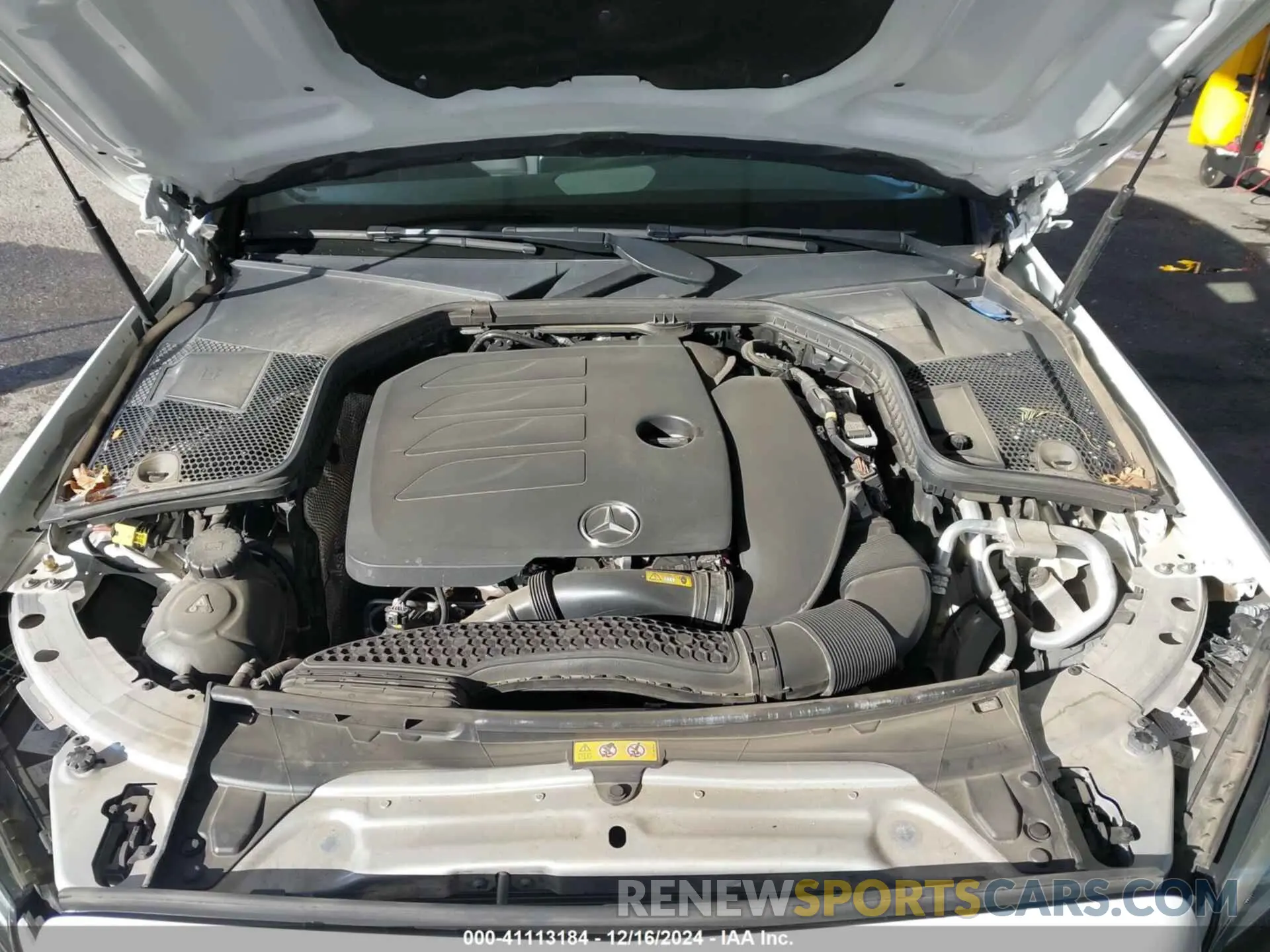10 Photograph of a damaged car W1KWF8DB1MR645766 MERCEDES-BENZ C 300 2021