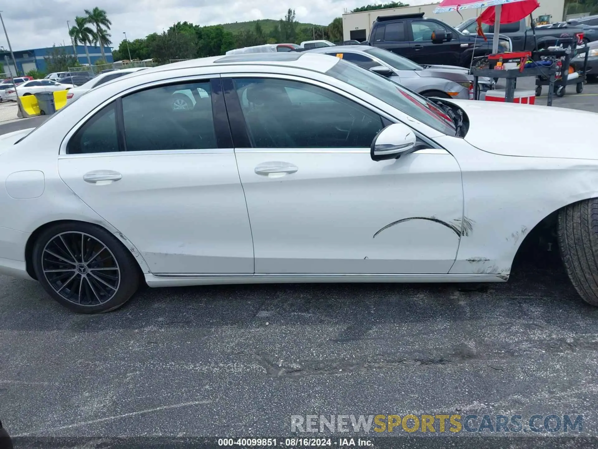 13 Photograph of a damaged car W1KWF8DB5MR625018 MERCEDES-BENZ C 300 2021