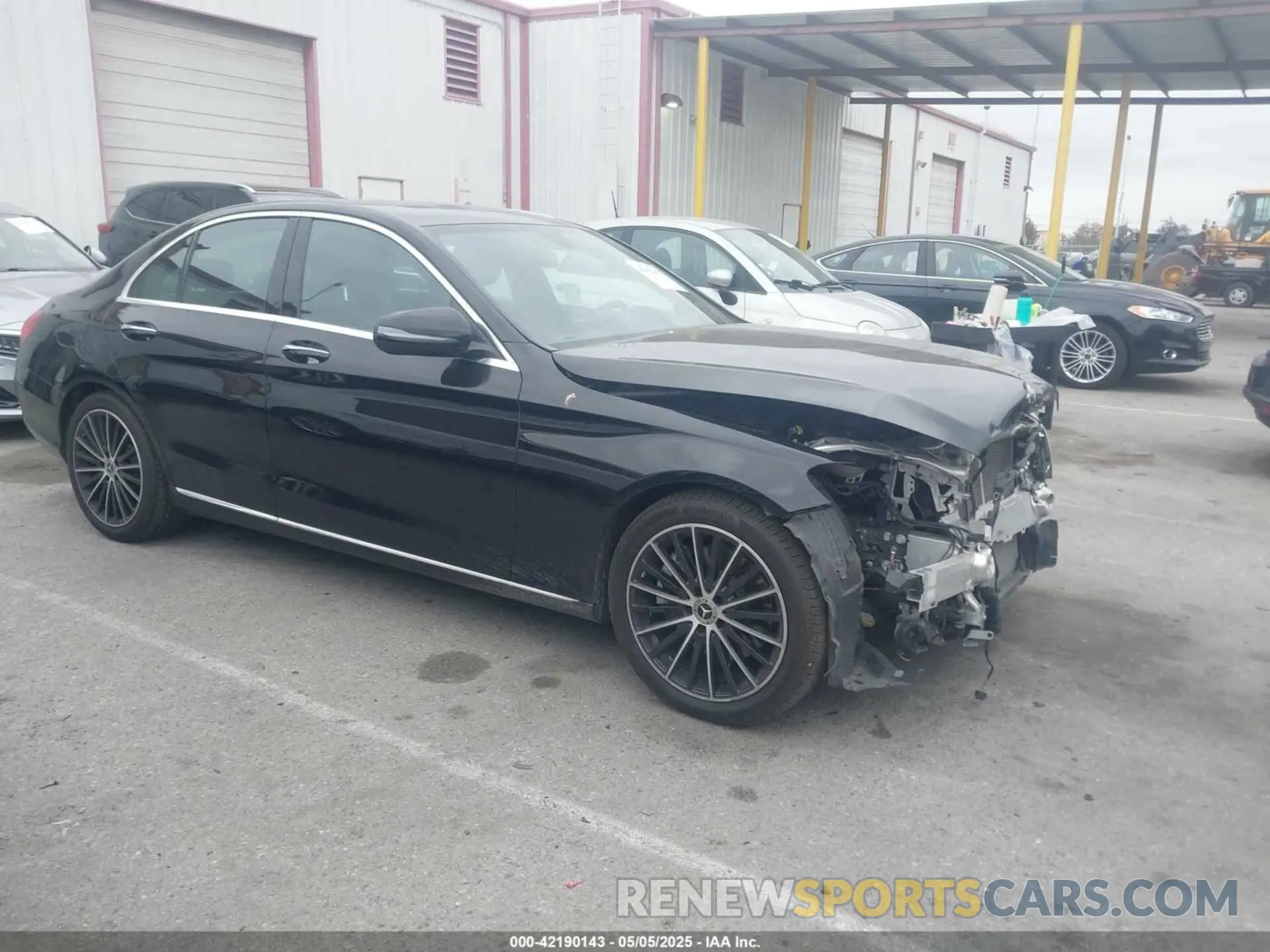 1 Фотография поврежденного автомобиля W1KWF8DB5MR650484 MERCEDES-BENZ C 300 2021