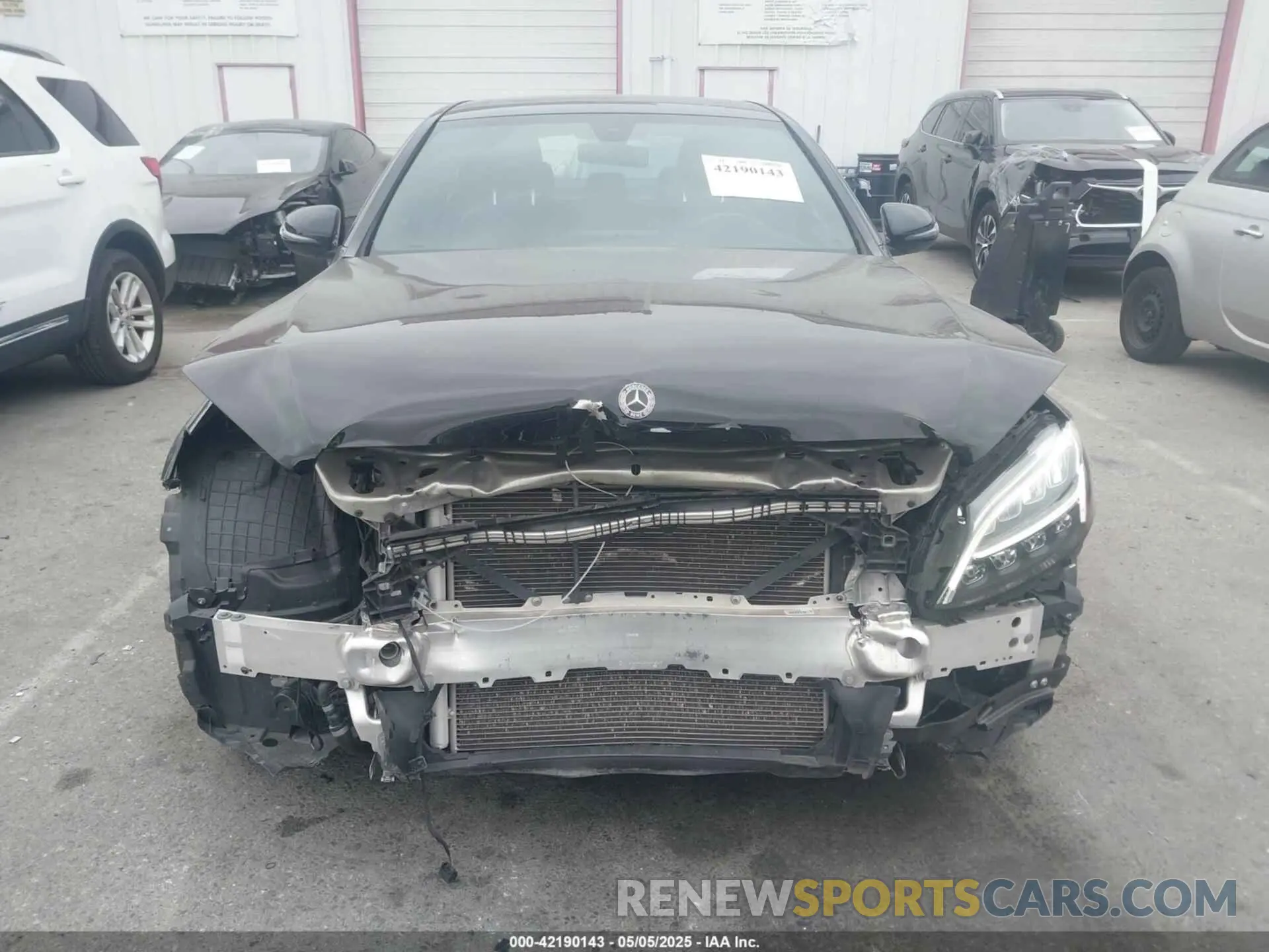 13 Фотография поврежденного автомобиля W1KWF8DB5MR650484 MERCEDES-BENZ C 300 2021