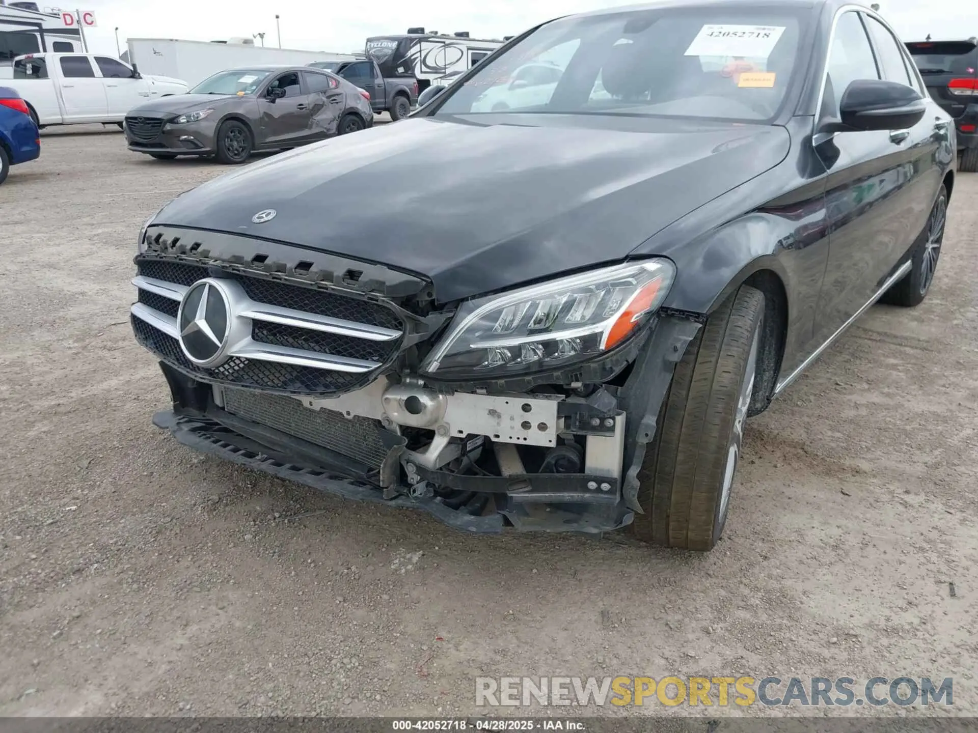 6 Photograph of a damaged car W1KWF8DBXMR629291 MERCEDES-BENZ C 300 2021