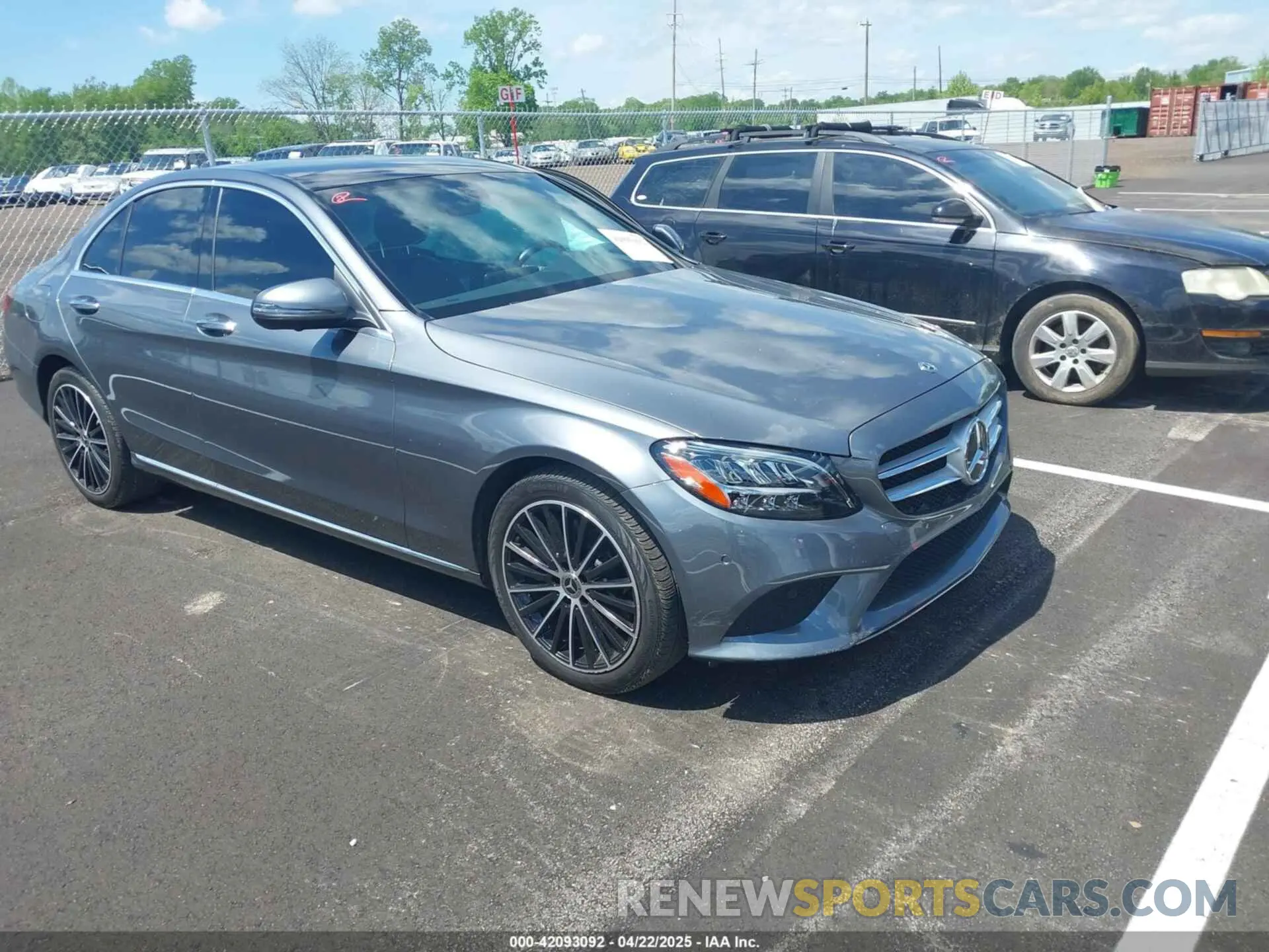 1 Photograph of a damaged car W1KWF8DBXMR645829 MERCEDES-BENZ C 300 2021
