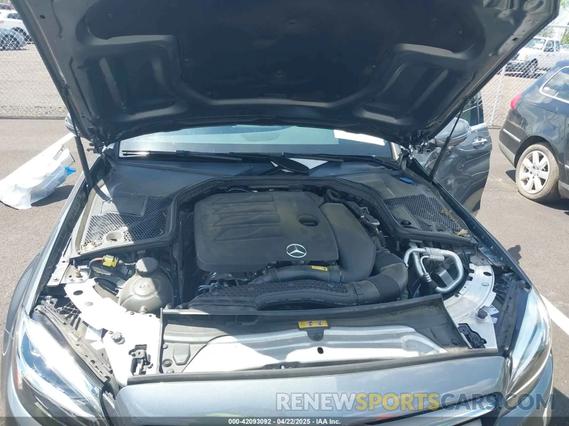 10 Photograph of a damaged car W1KWF8DBXMR645829 MERCEDES-BENZ C 300 2021
