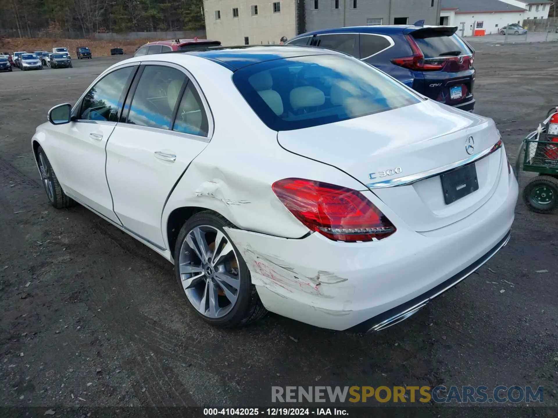 14 Фотография поврежденного автомобиля W1KWF8EB5MR605575 MERCEDES-BENZ C 300 2021