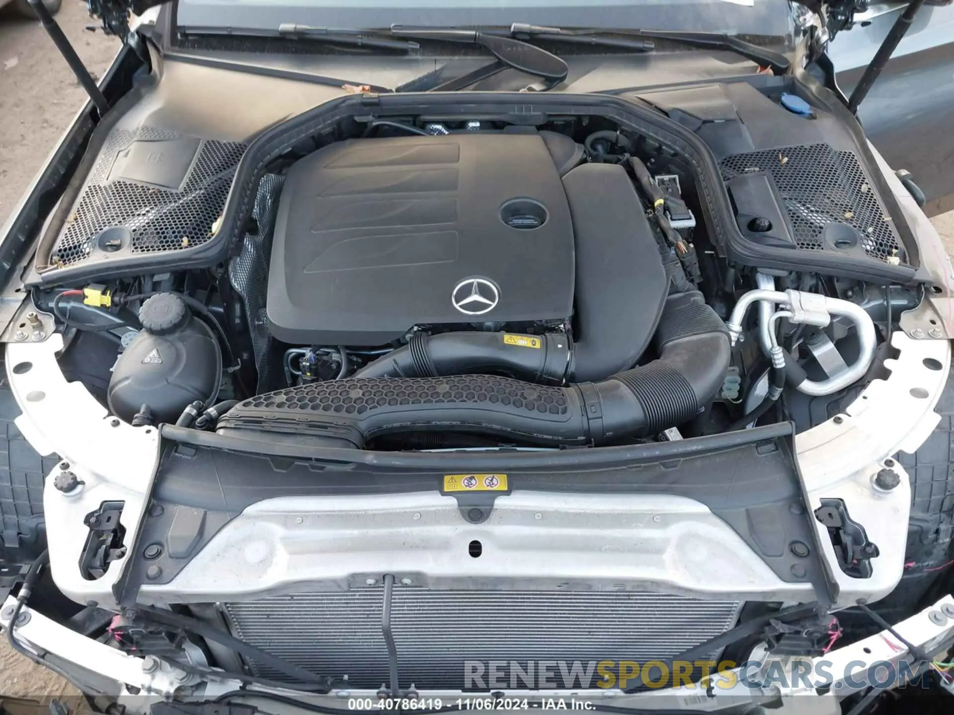 10 Фотография поврежденного автомобиля W1KWF8EB8MR648758 MERCEDES-BENZ C 300 2021