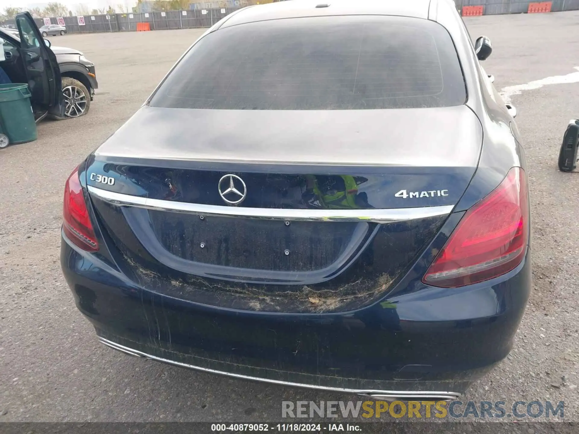 16 Photograph of a damaged car W1KWF8EB8MR649134 MERCEDES-BENZ C 300 2021