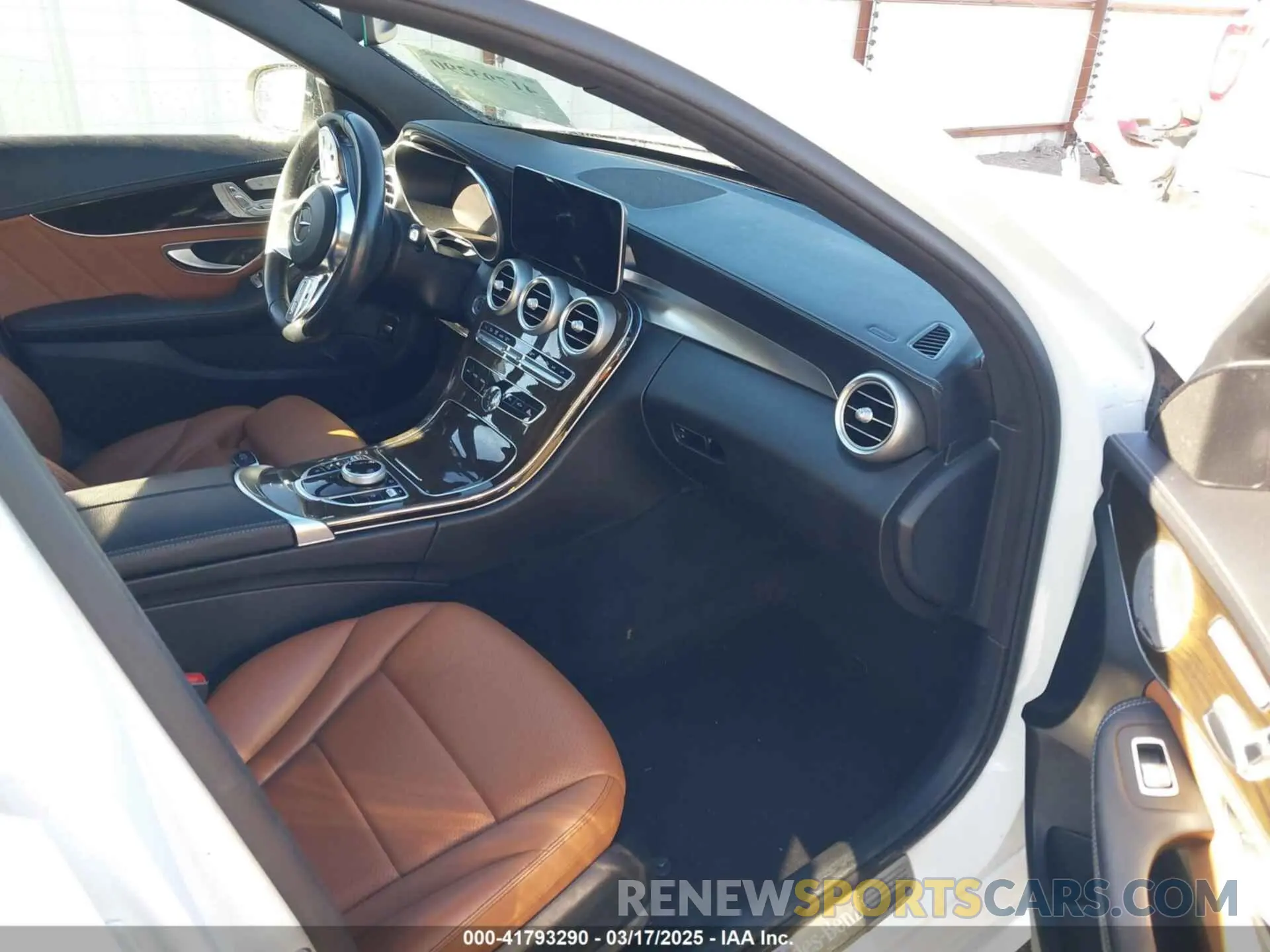 5 Фотография поврежденного автомобиля W1KWF8EBXMR605717 MERCEDES-BENZ C 300 2021
