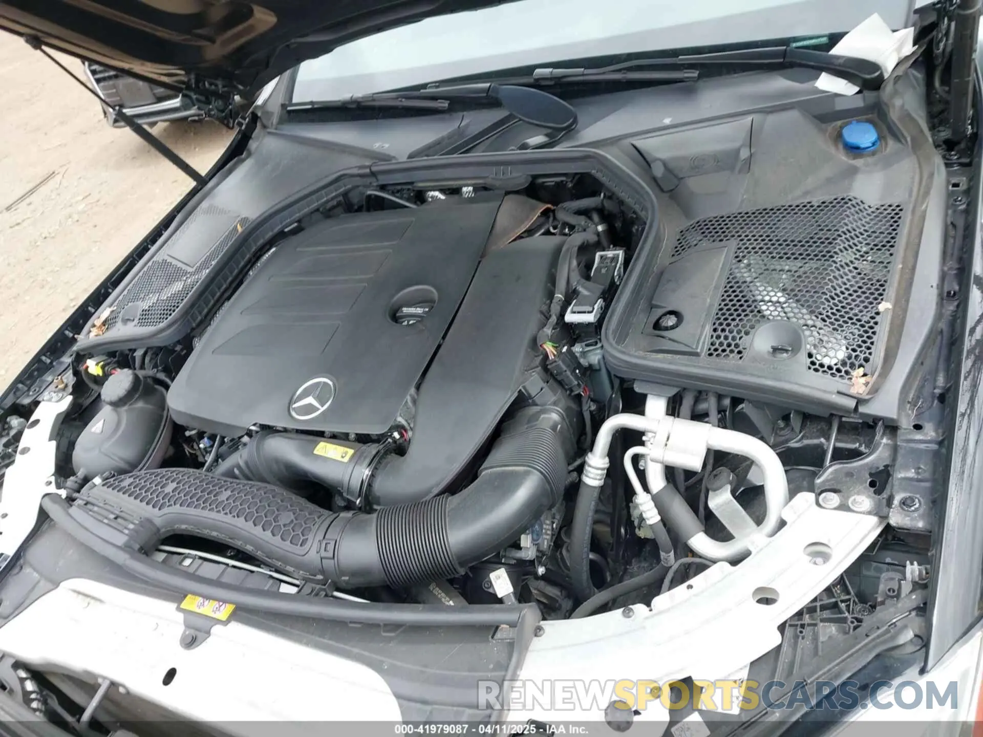 10 Фотография поврежденного автомобиля W1KWF8EBXMR617429 MERCEDES-BENZ C 300 2021