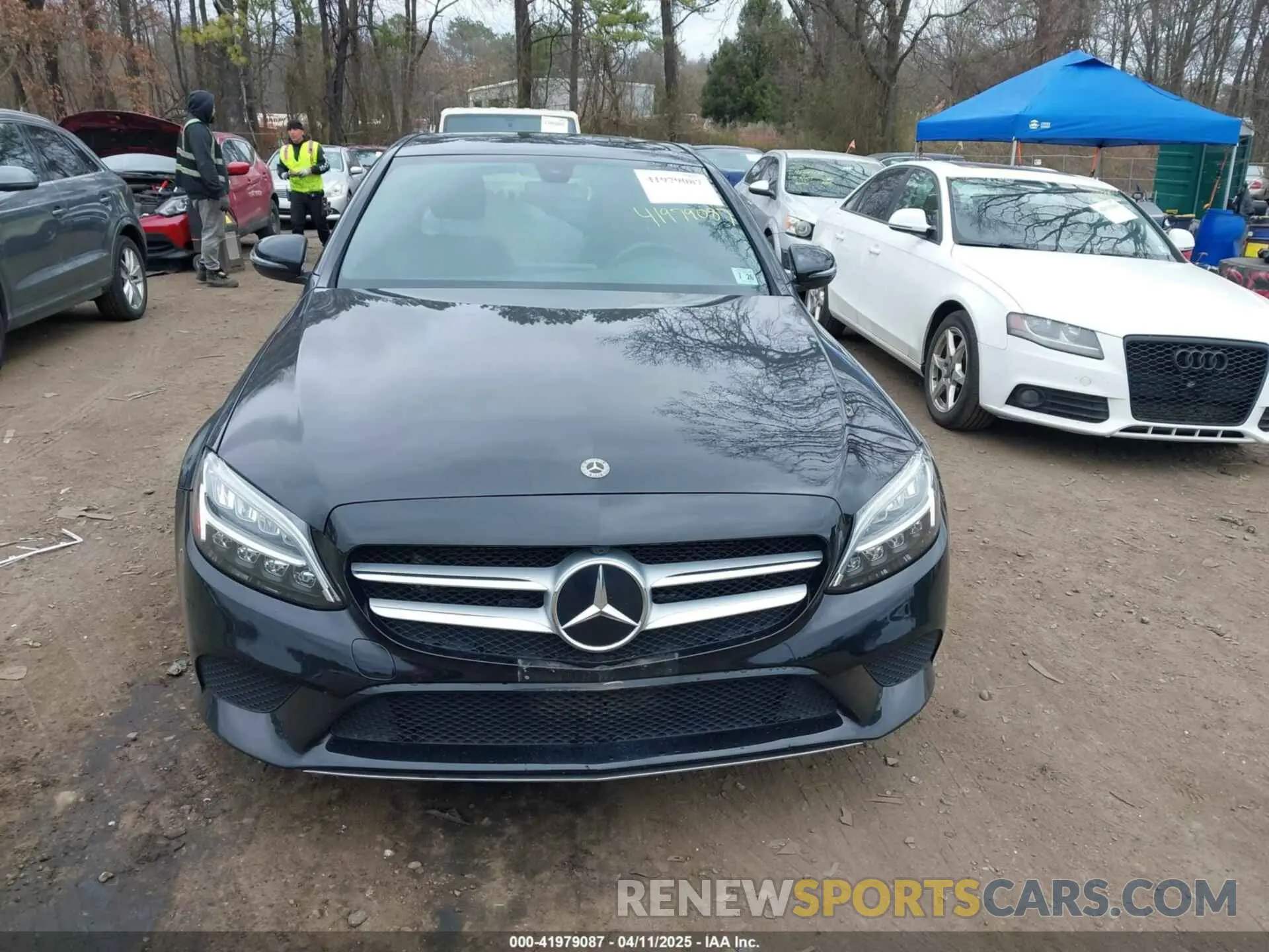 12 Фотография поврежденного автомобиля W1KWF8EBXMR617429 MERCEDES-BENZ C 300 2021
