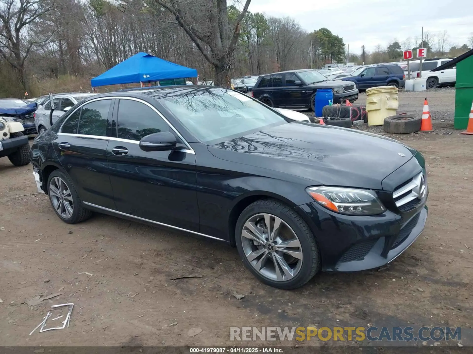13 Фотография поврежденного автомобиля W1KWF8EBXMR617429 MERCEDES-BENZ C 300 2021