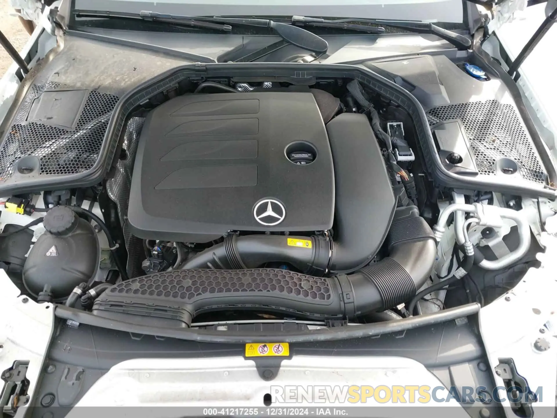 10 Photograph of a damaged car W1KWJ8DB3MG093536 MERCEDES-BENZ C 300 2021