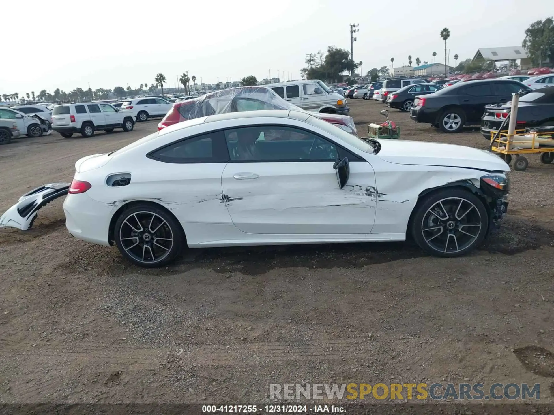 14 Photograph of a damaged car W1KWJ8DB3MG093536 MERCEDES-BENZ C 300 2021