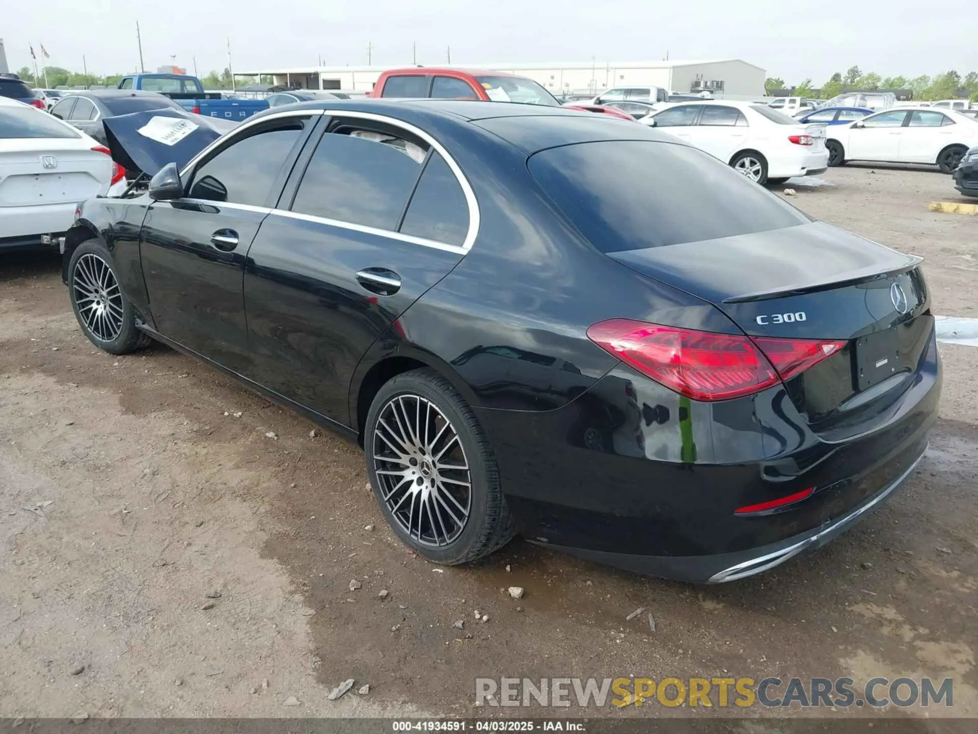 3 Photograph of a damaged car W1KAF4GB4NR036199 MERCEDES-BENZ C 300 2022