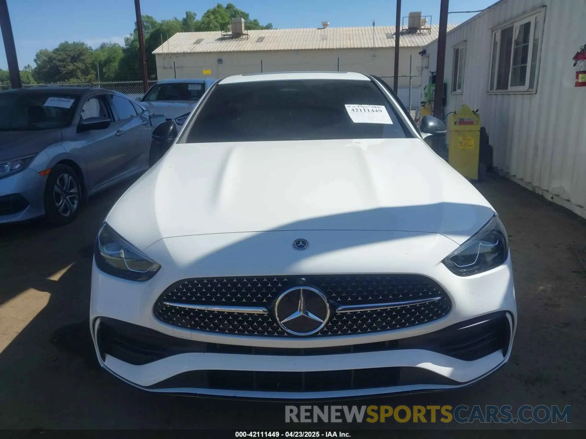 12 Photograph of a damaged car W1KAF4GB4NR056209 MERCEDES-BENZ C 300 2022