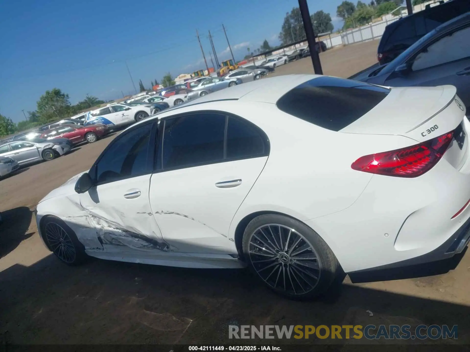 14 Photograph of a damaged car W1KAF4GB4NR056209 MERCEDES-BENZ C 300 2022
