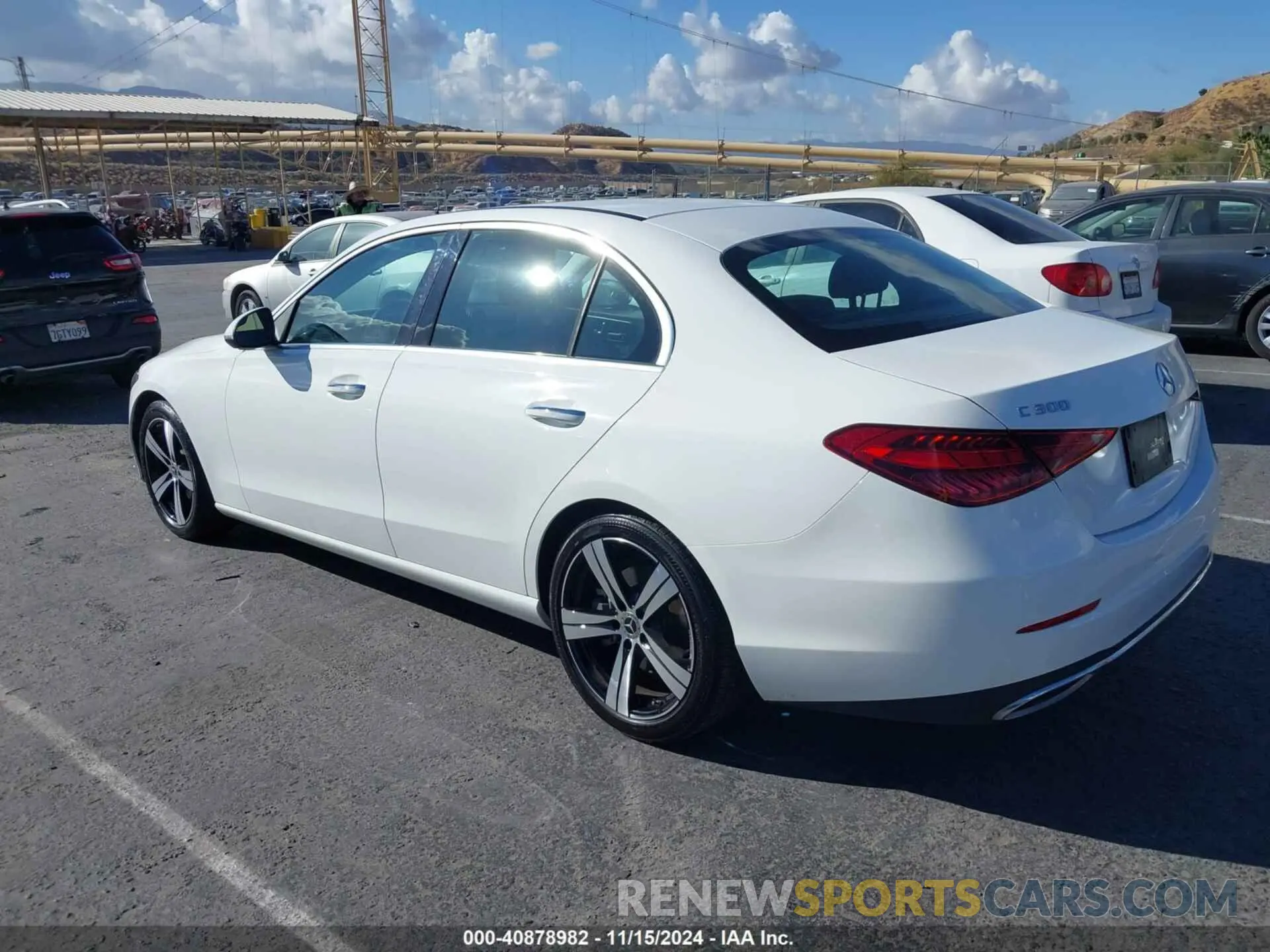 3 Photograph of a damaged car W1KAF4GB5NR038771 MERCEDES-BENZ C 300 2022