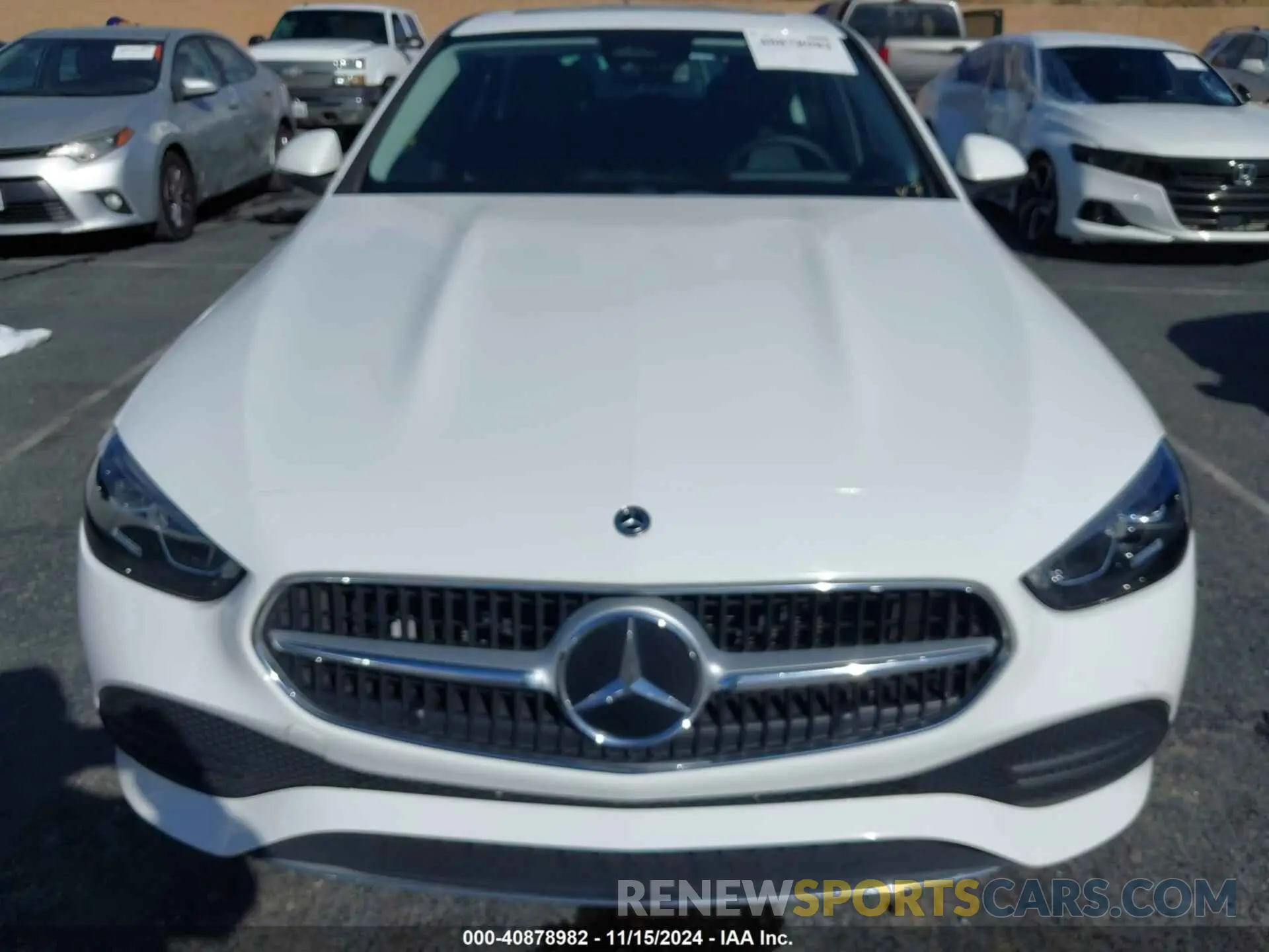 6 Photograph of a damaged car W1KAF4GB5NR038771 MERCEDES-BENZ C 300 2022