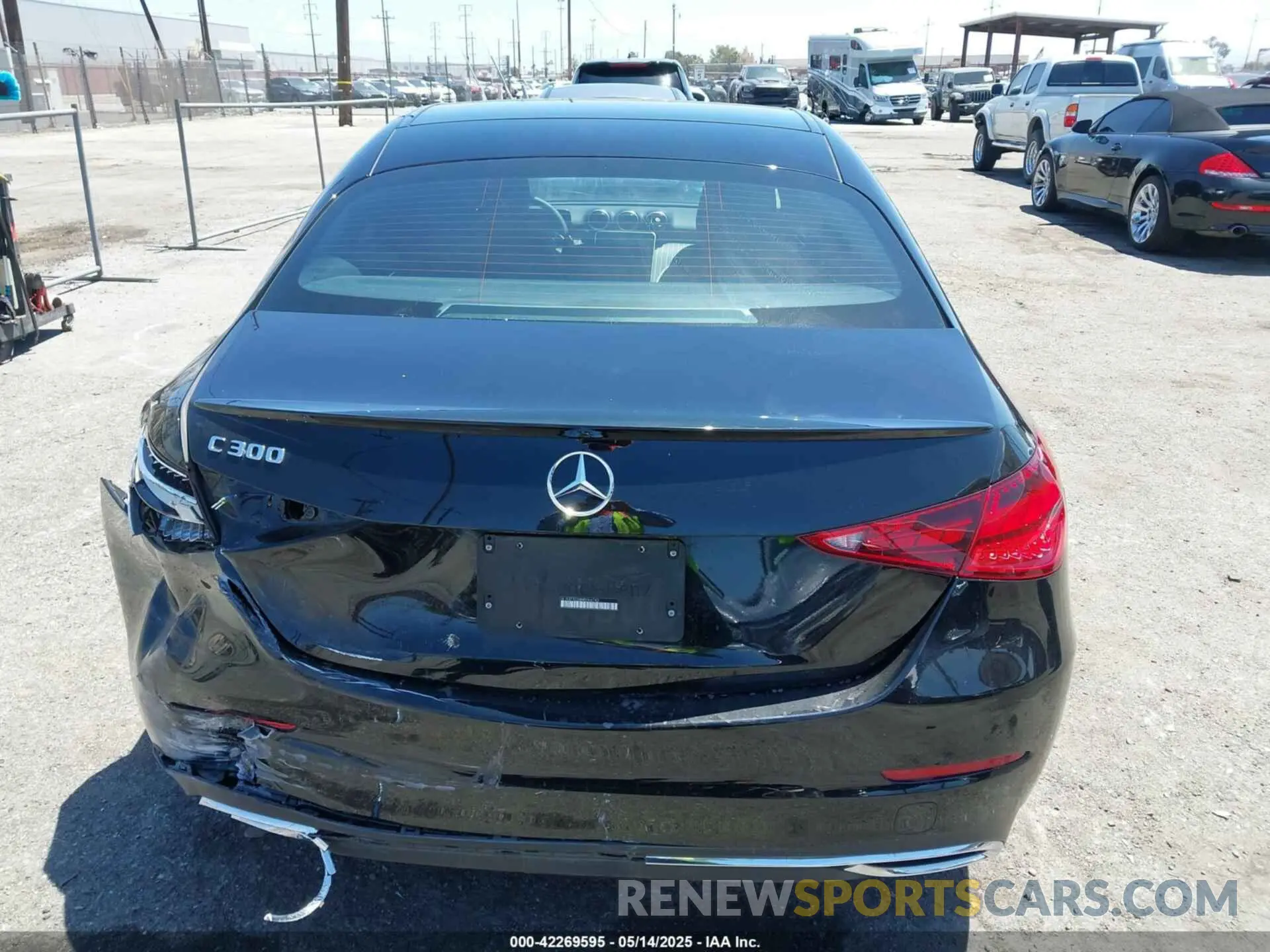 16 Фотография поврежденного автомобиля W1KAF4GB8NR066743 MERCEDES-BENZ C 300 2022