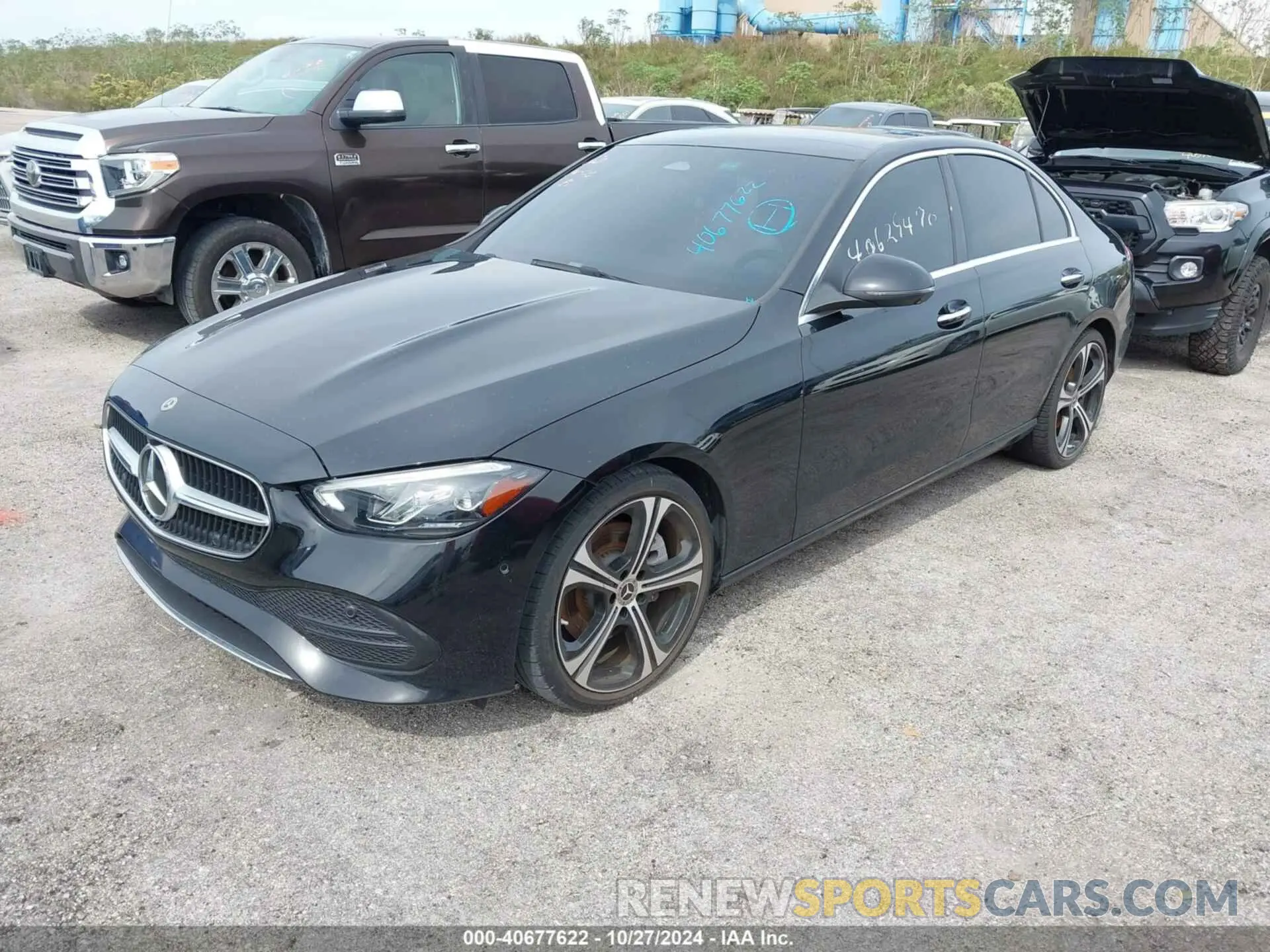 2 Photograph of a damaged car W1KAF4GBXNR042489 MERCEDES-BENZ C 300 2022
