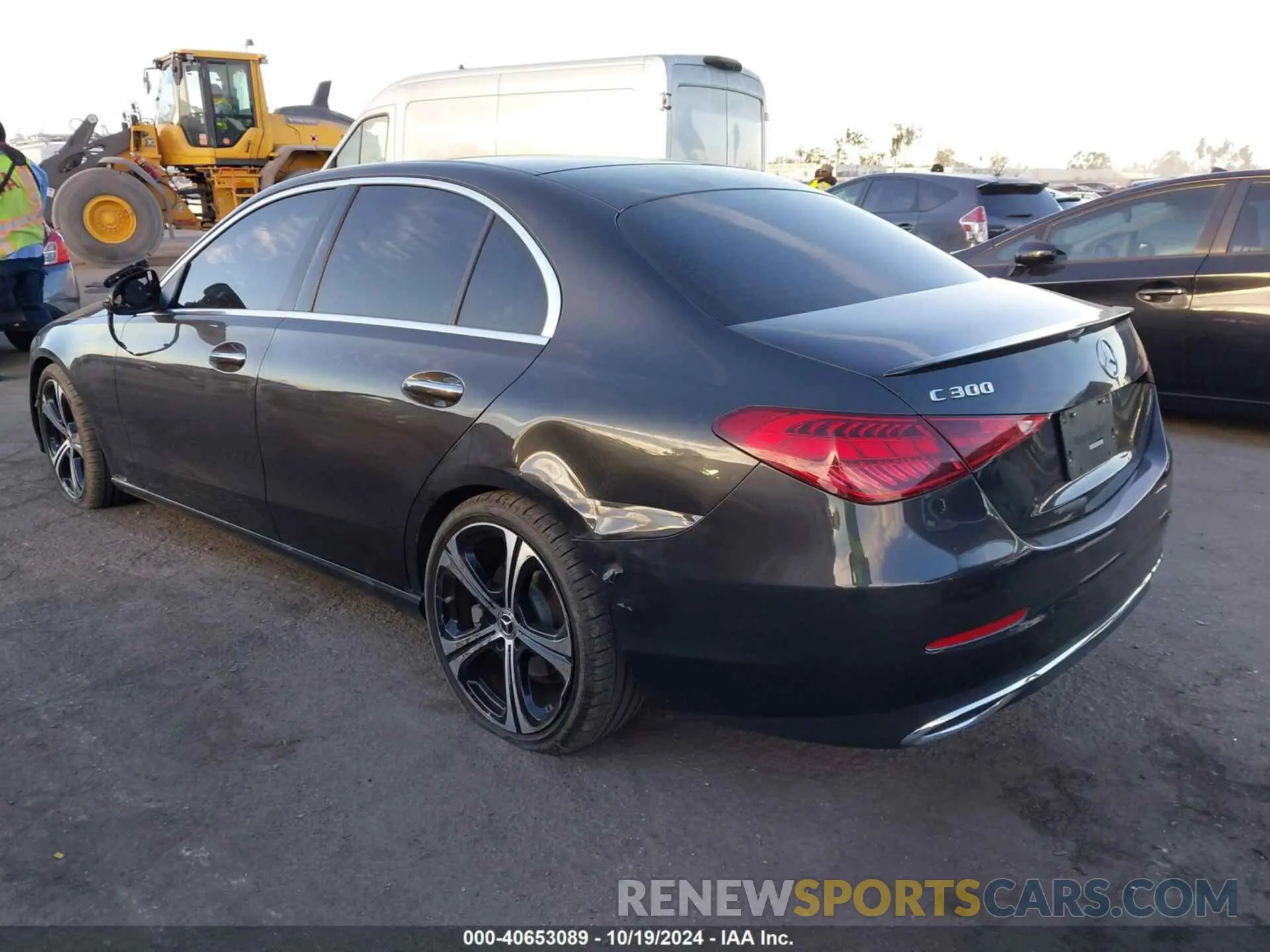 3 Photograph of a damaged car W1KAF4GBXNR055713 MERCEDES-BENZ C 300 2022