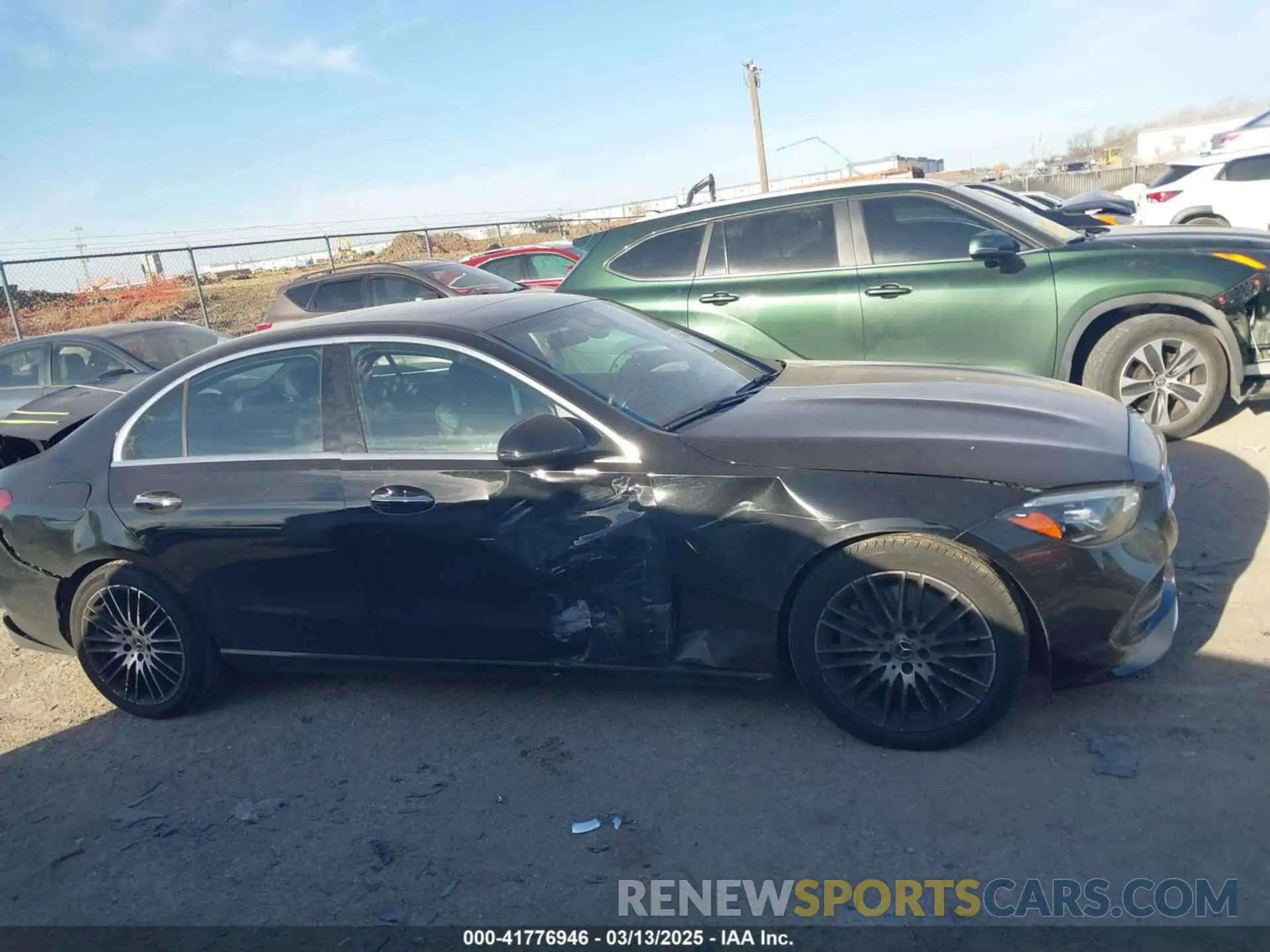 13 Photograph of a damaged car W1KAF4HB4NR058640 MERCEDES-BENZ C 300 2022